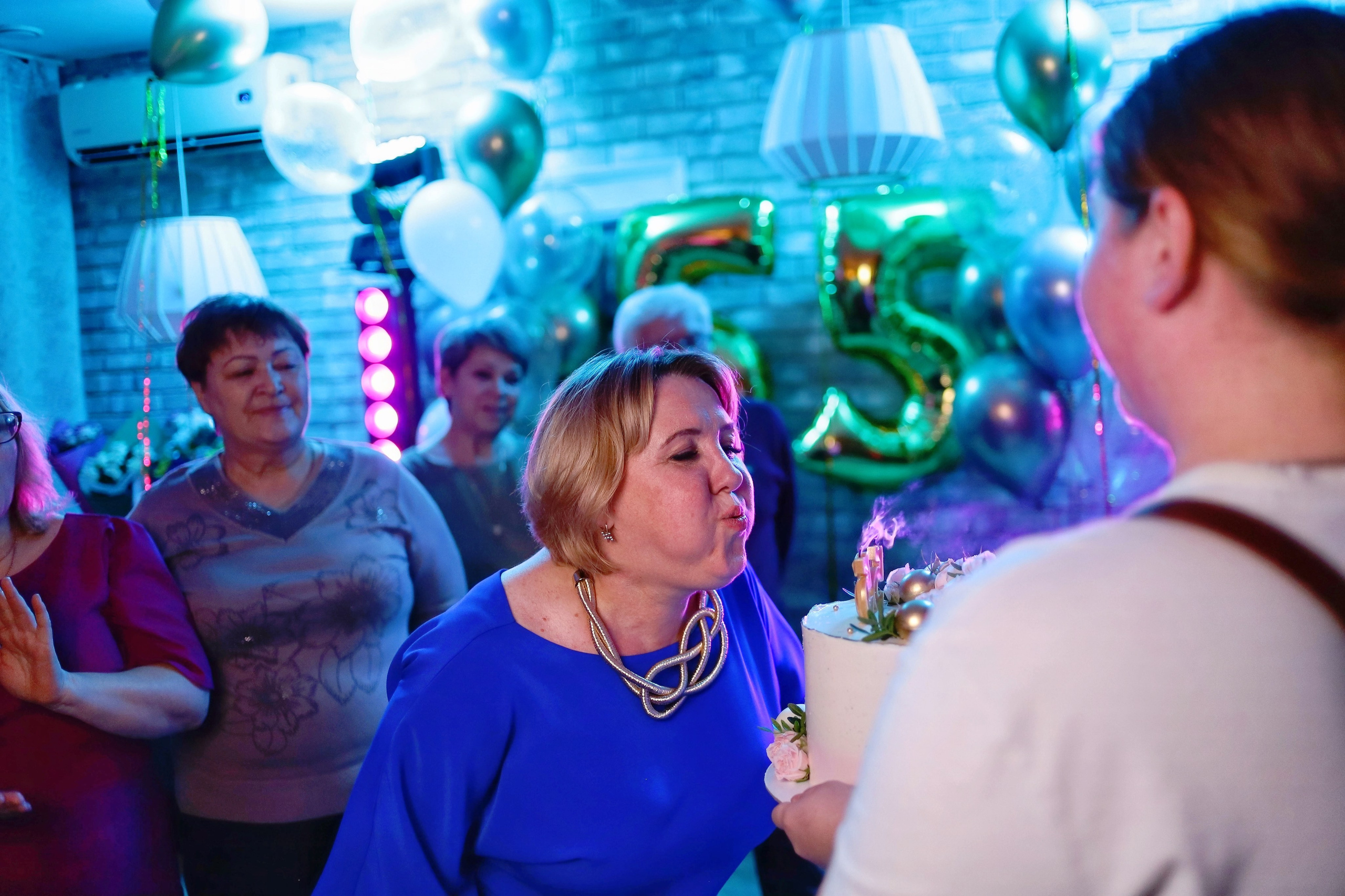 Юбилей Наталья 55 лет. Репортажный фотограф Анапа