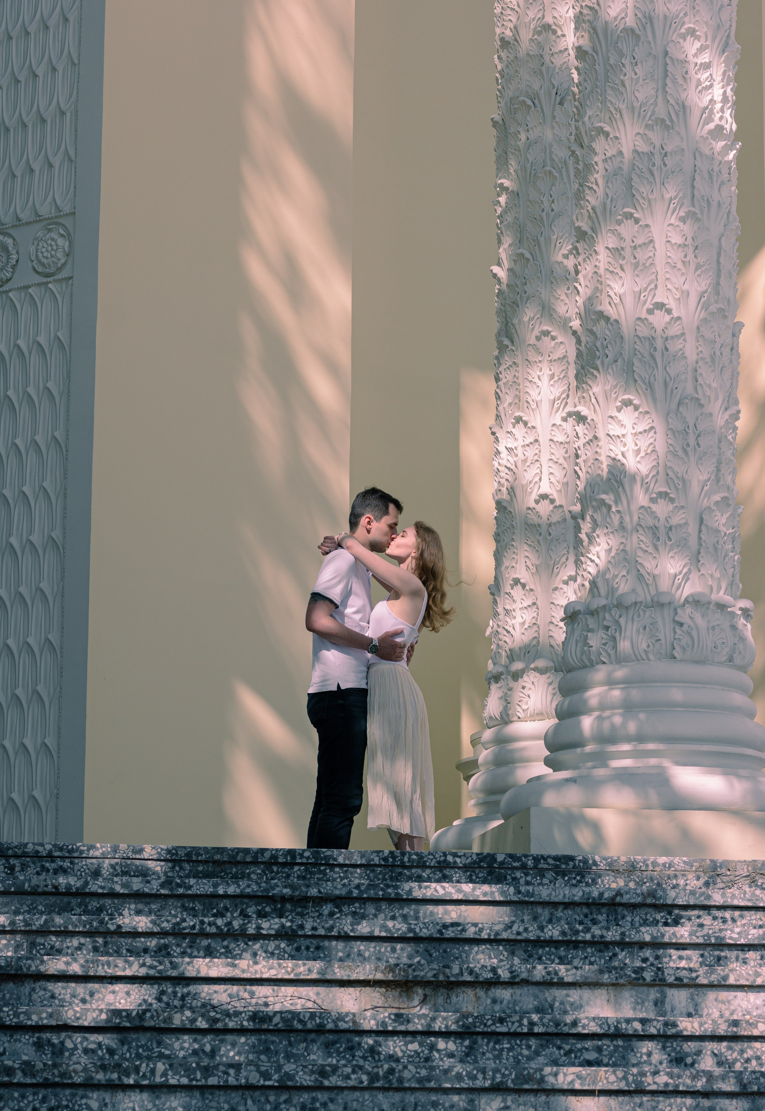 Антон и Дарья — ВДНХ. Твой фотограф в Петербурге и Москве