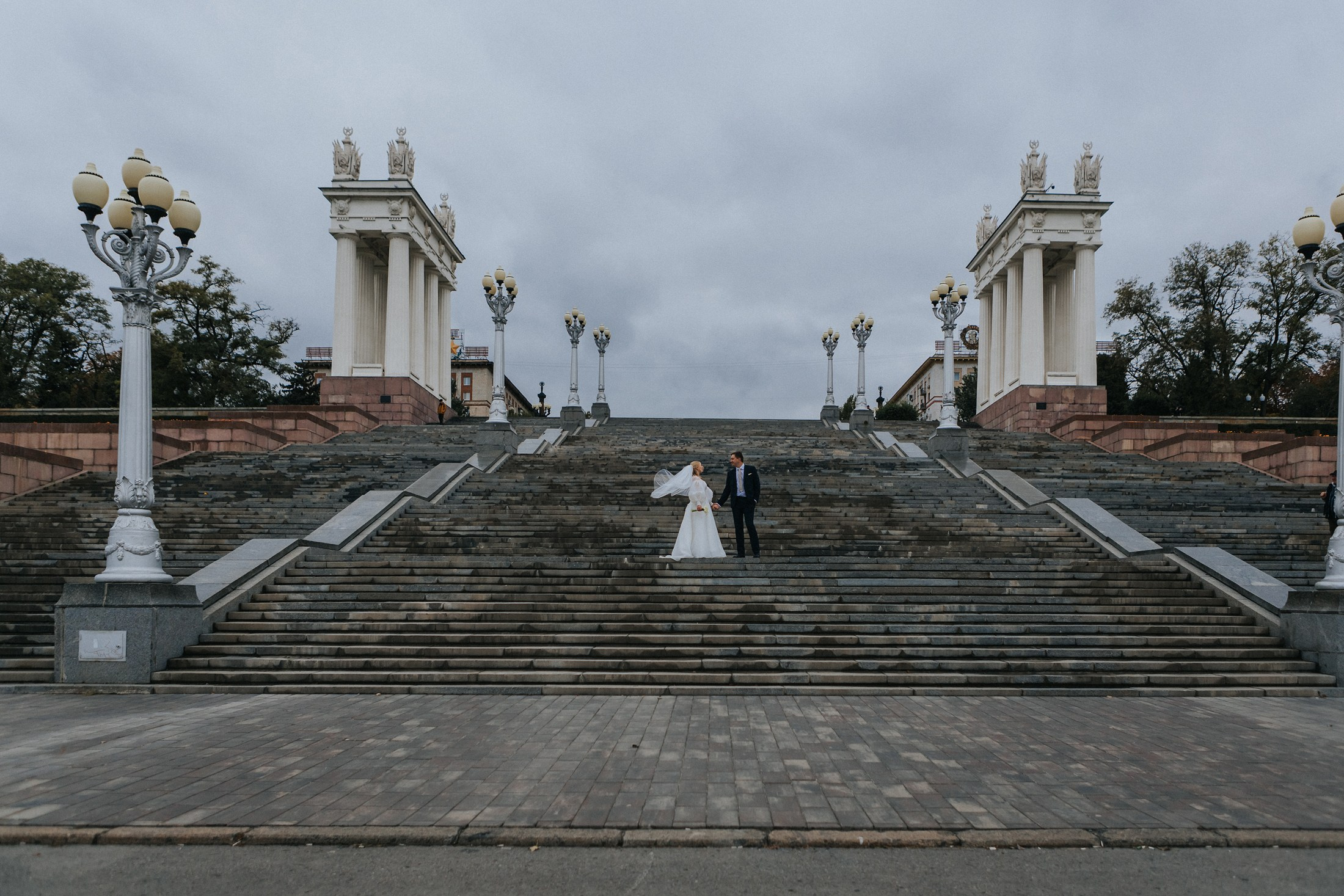 Свадебная фотосессия. Фотографы в городе Волгограде — Людмила Агеева и Алексей Околелов