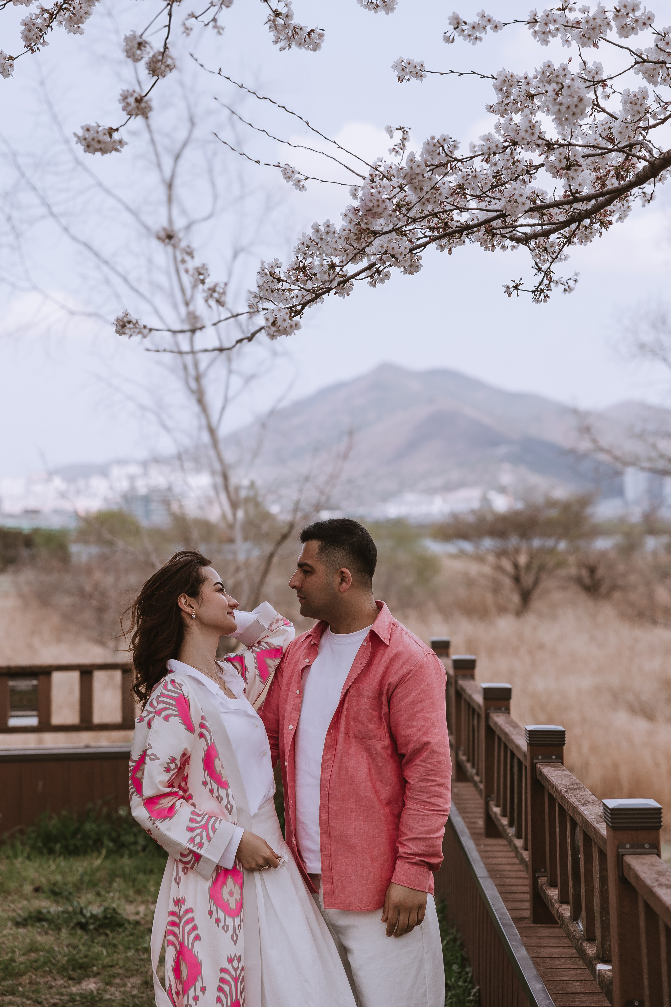 Романтическая прогулка в Пусане в сакуре. ВАШ ФОТОГРАФ В ПУСАНЕ (Южная Корея) Александра Ануфрий