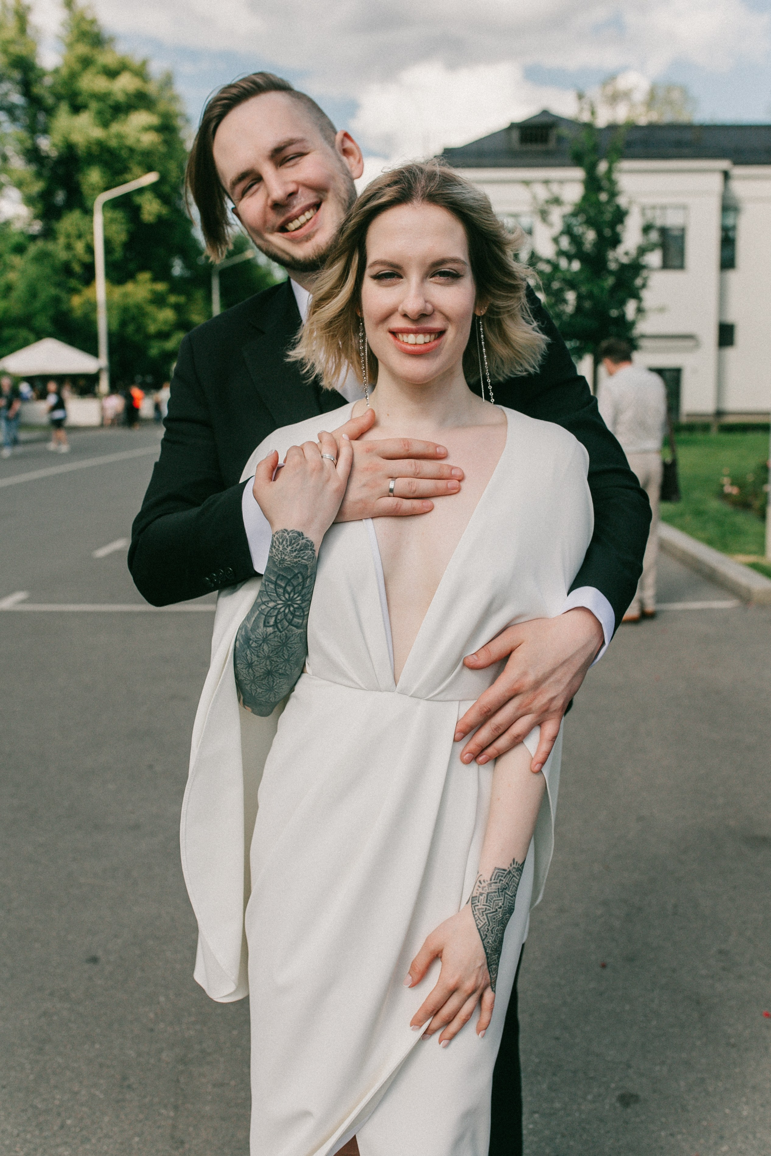 ЗАГС. Эвия и Александр. Фотограф Дарья Воскресенская в Москве