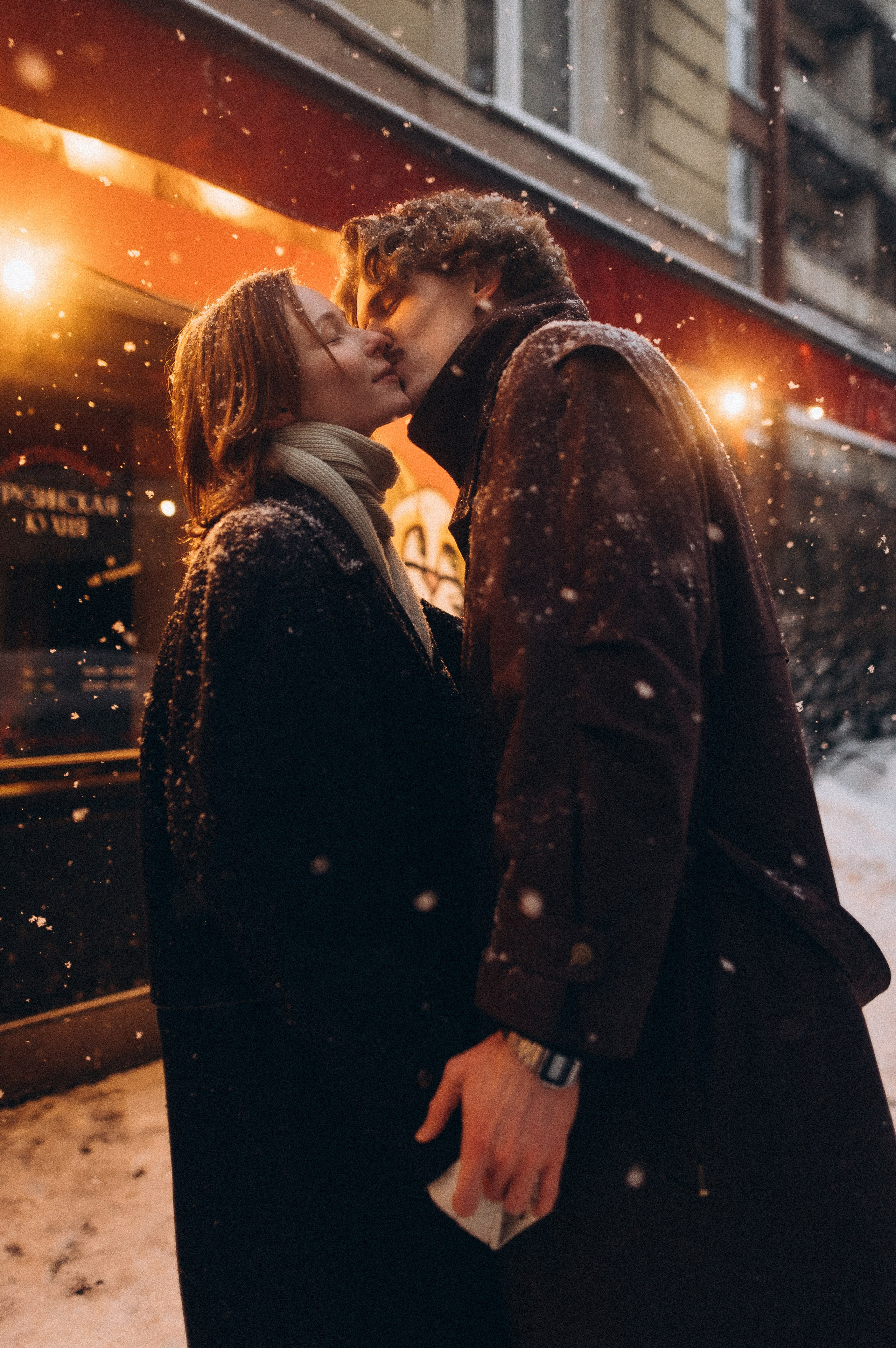 Снежная лав стори. Фотограф ПИТЕР СПБ Надежда Баранова