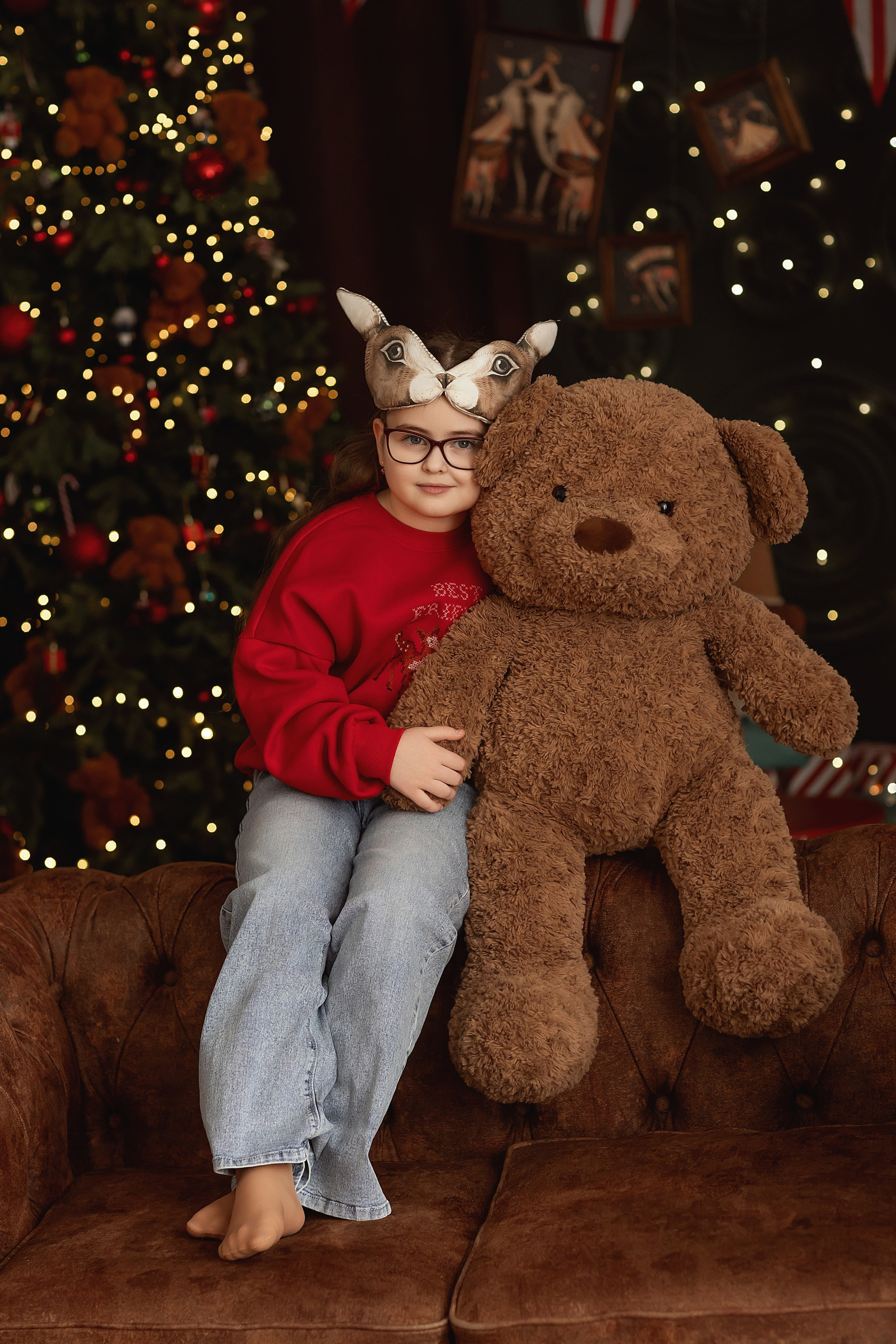 Новогодняя фотосессия Анна Иван и Маргарита. Детский и семейный фотограф Елена Воропаева