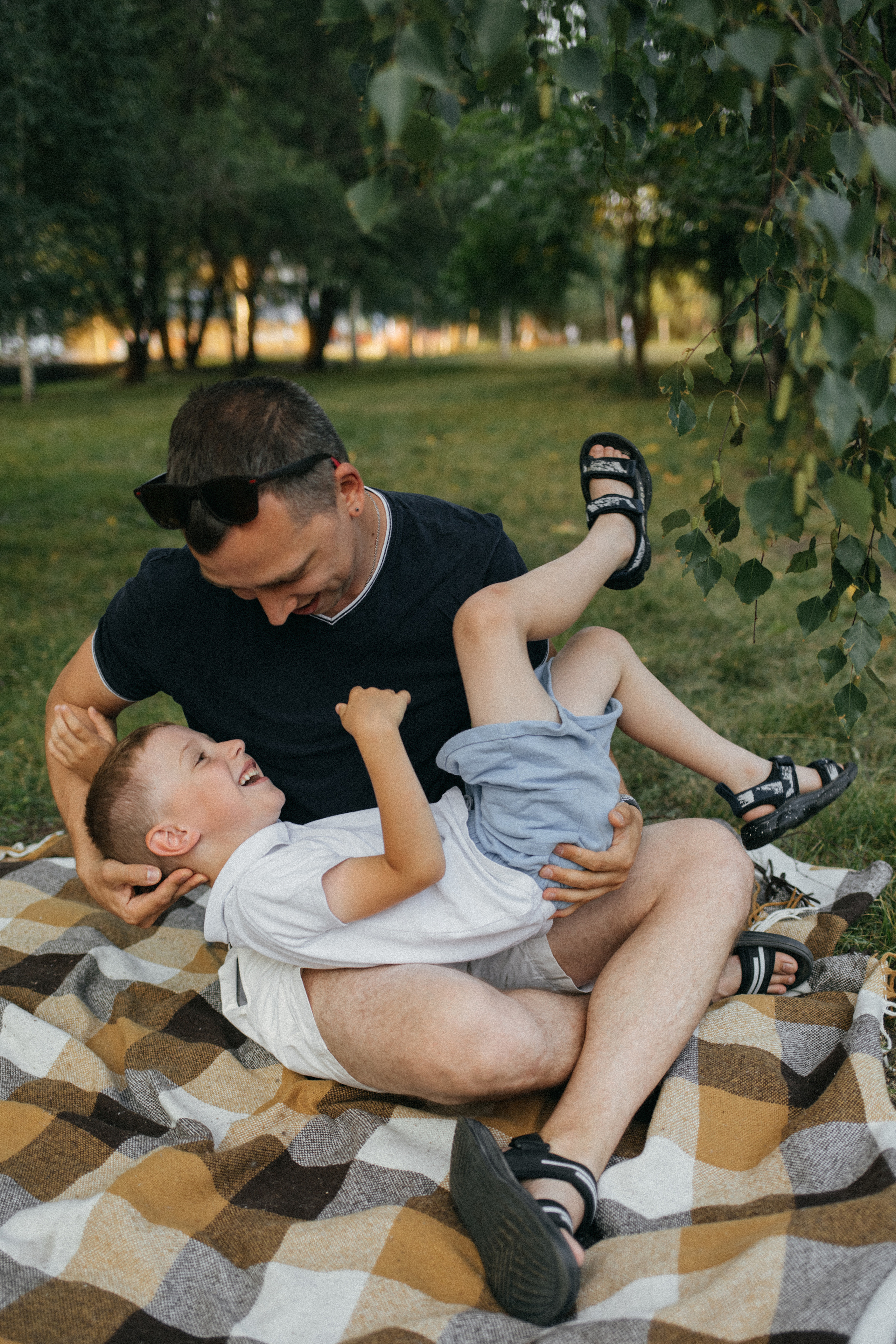 Семейная фотосессия в парке. Главная