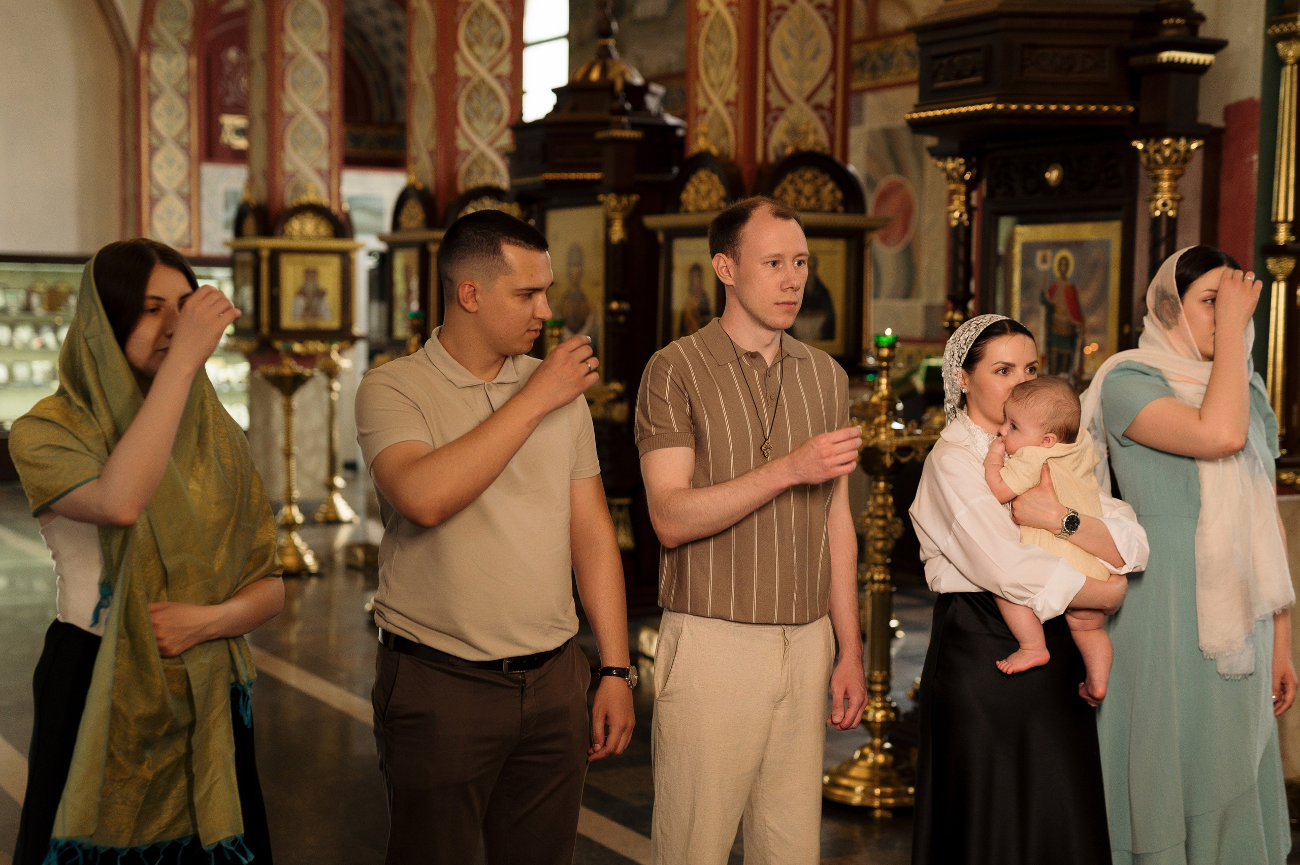 Крещение Федора. Фотограф в Краснодаре Скубицкая Альбина