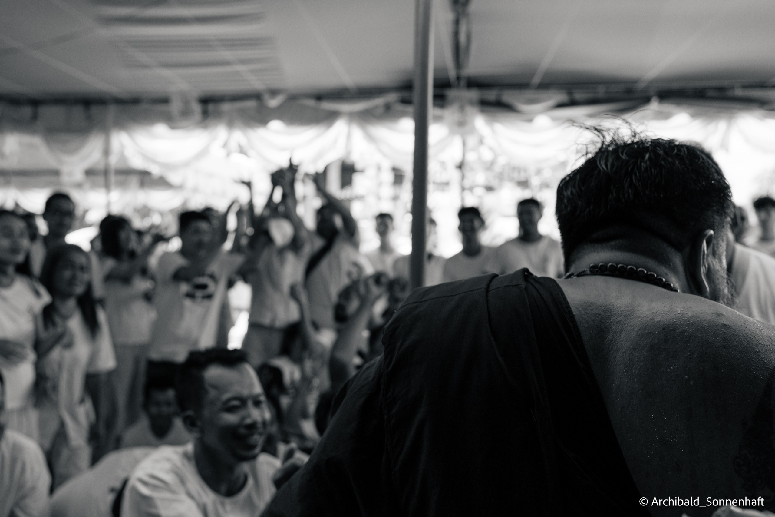 Thai monk. Photographer in Guangzhou, China. Archibald Sonnenhaft