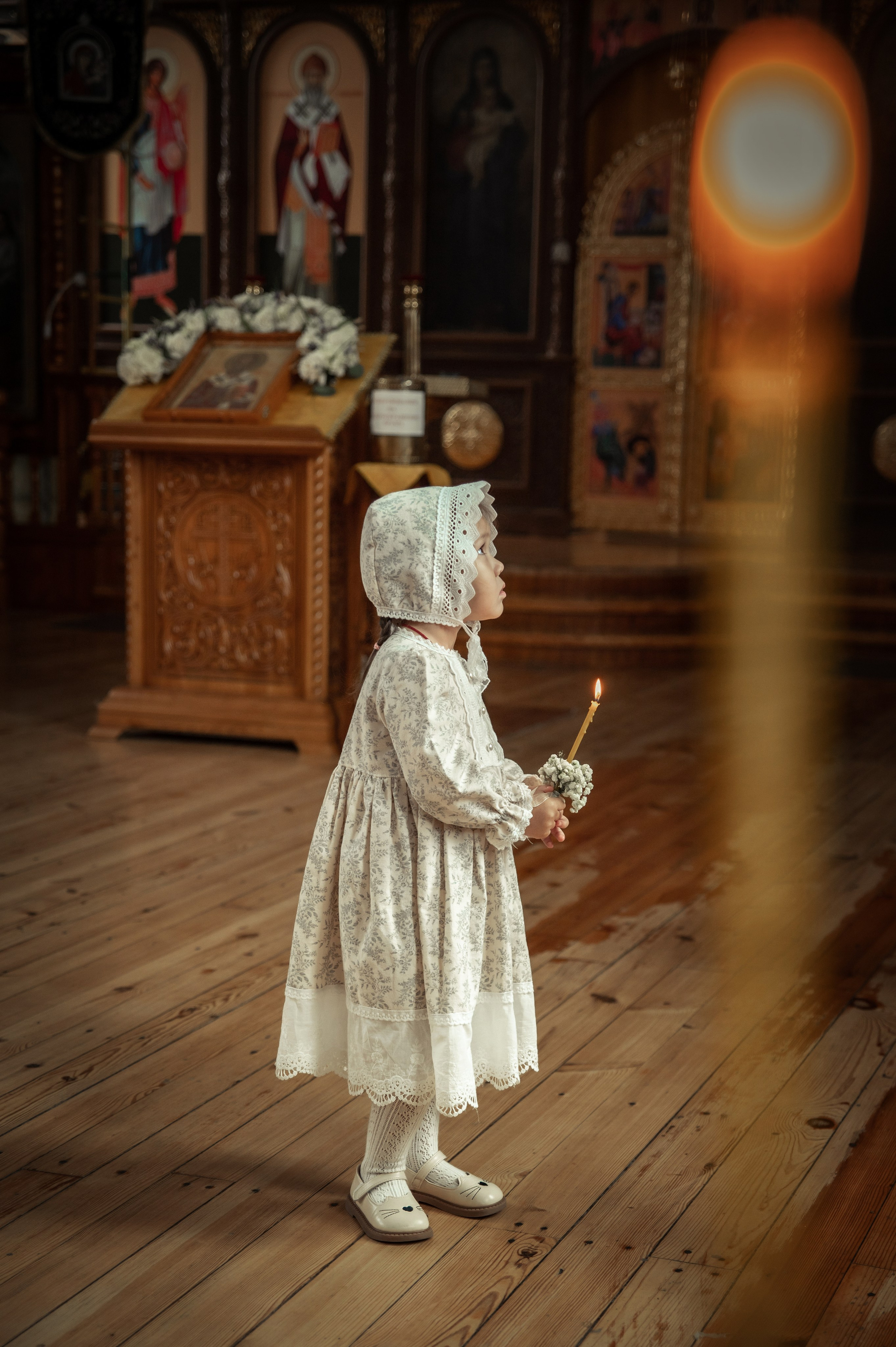 Таинство Крещения Геннадия, Храм Николая Чудотворца Краснослободск. Церковный, семейный и репортажный фотограф Волгоград, Волжский