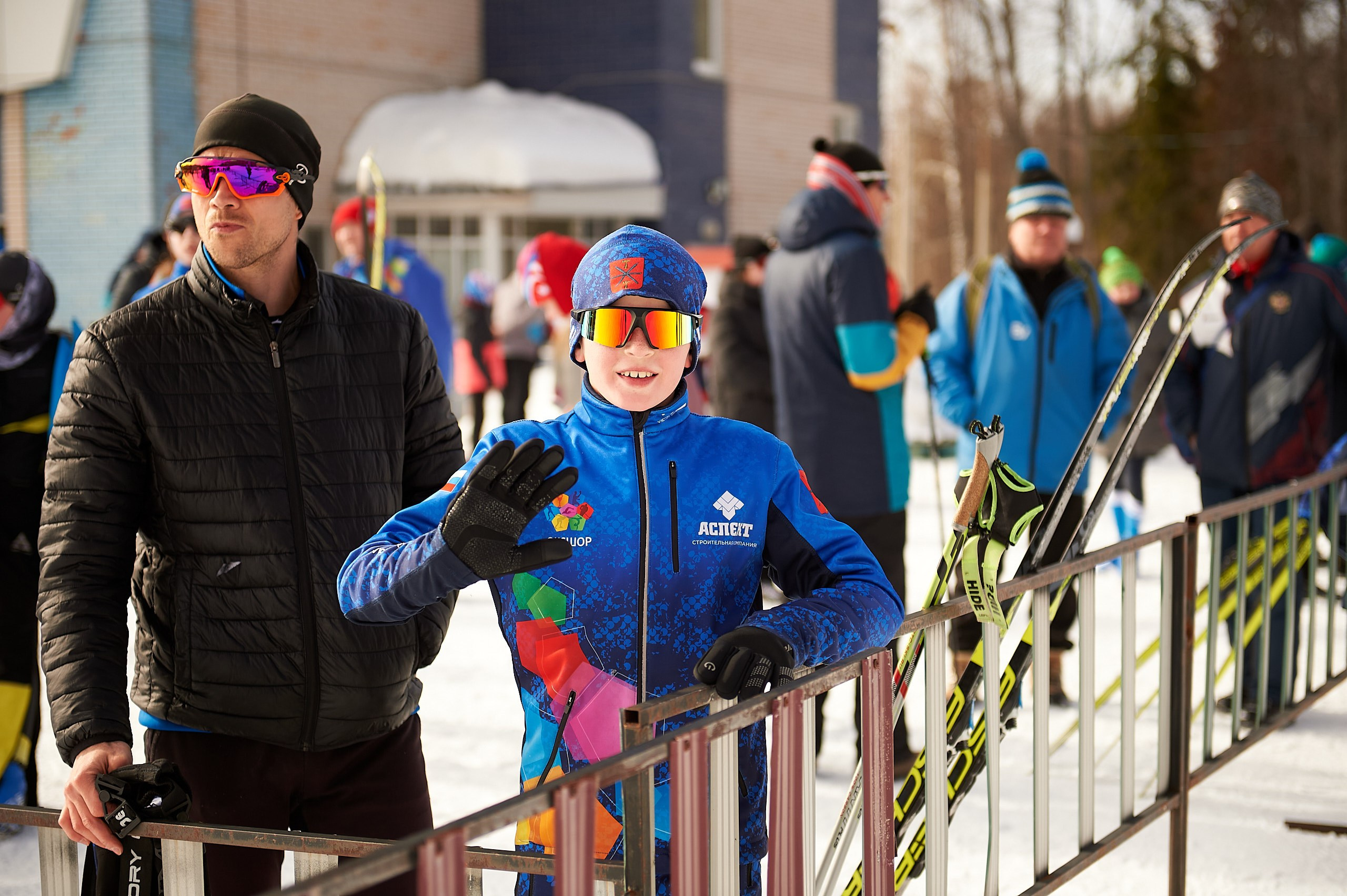 Всероссийские соревнования по лыжным гонкам «Пионерская правда». Ижевс. Спортивный репортажный фотограф в Ижевске Сергей Мерзляков