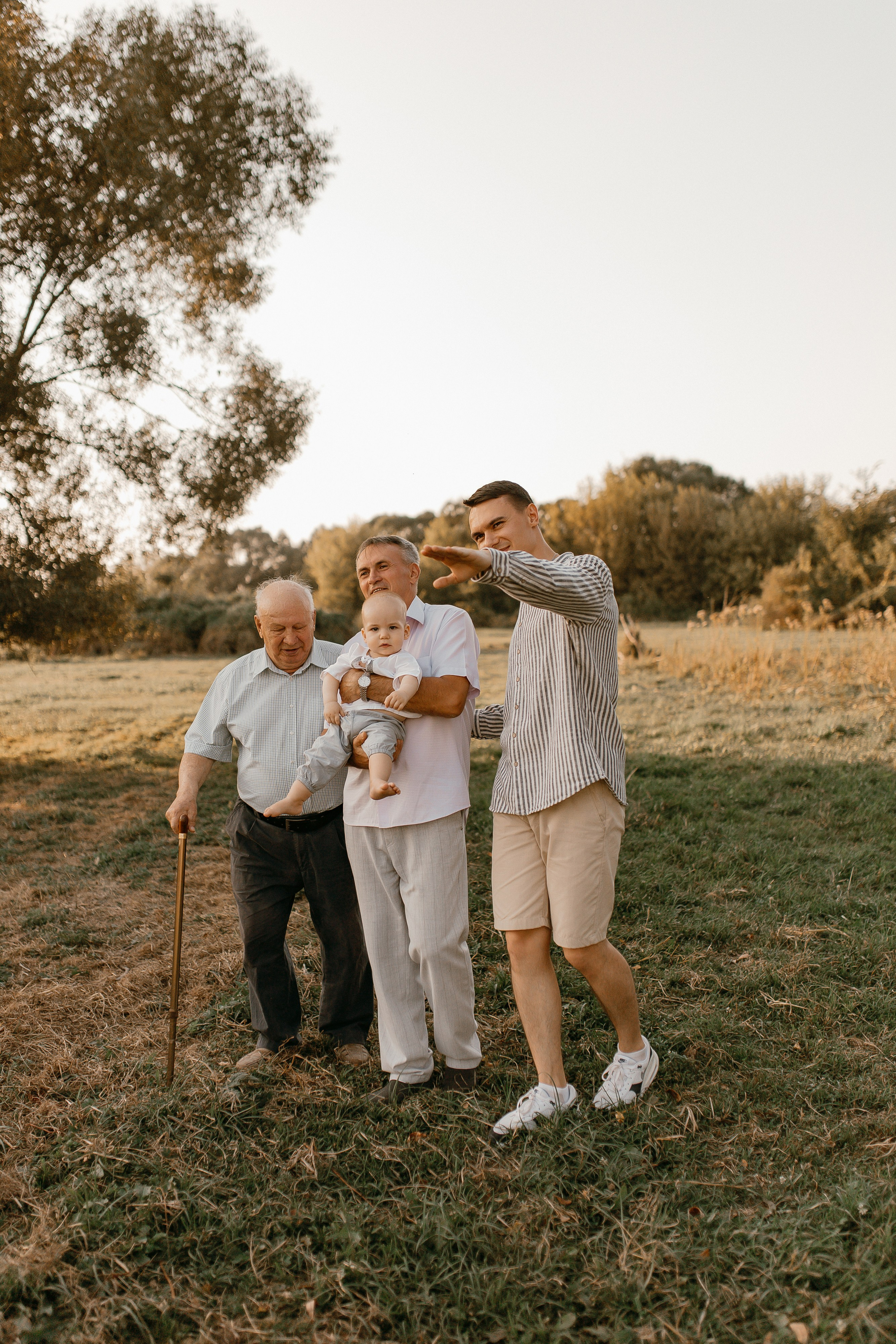 4 поколения. Семейный фотограф Губкин/Старый Оскол