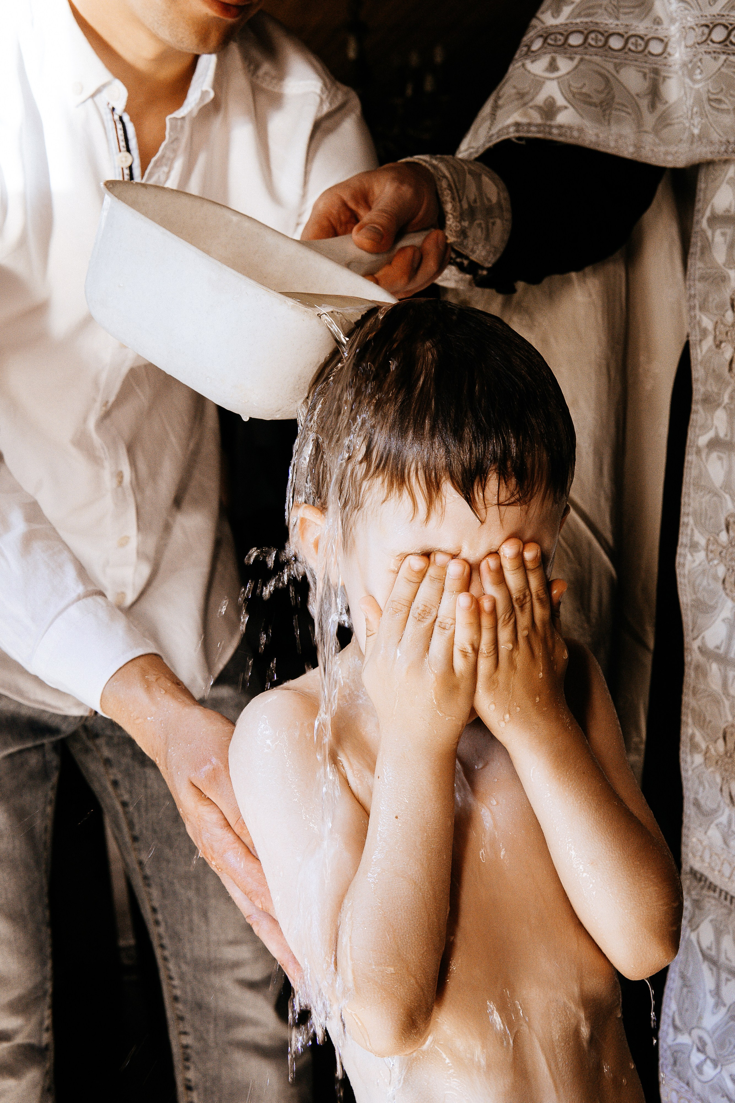 Крещение Таисии и Даниила. Фотограф Алла Быкова