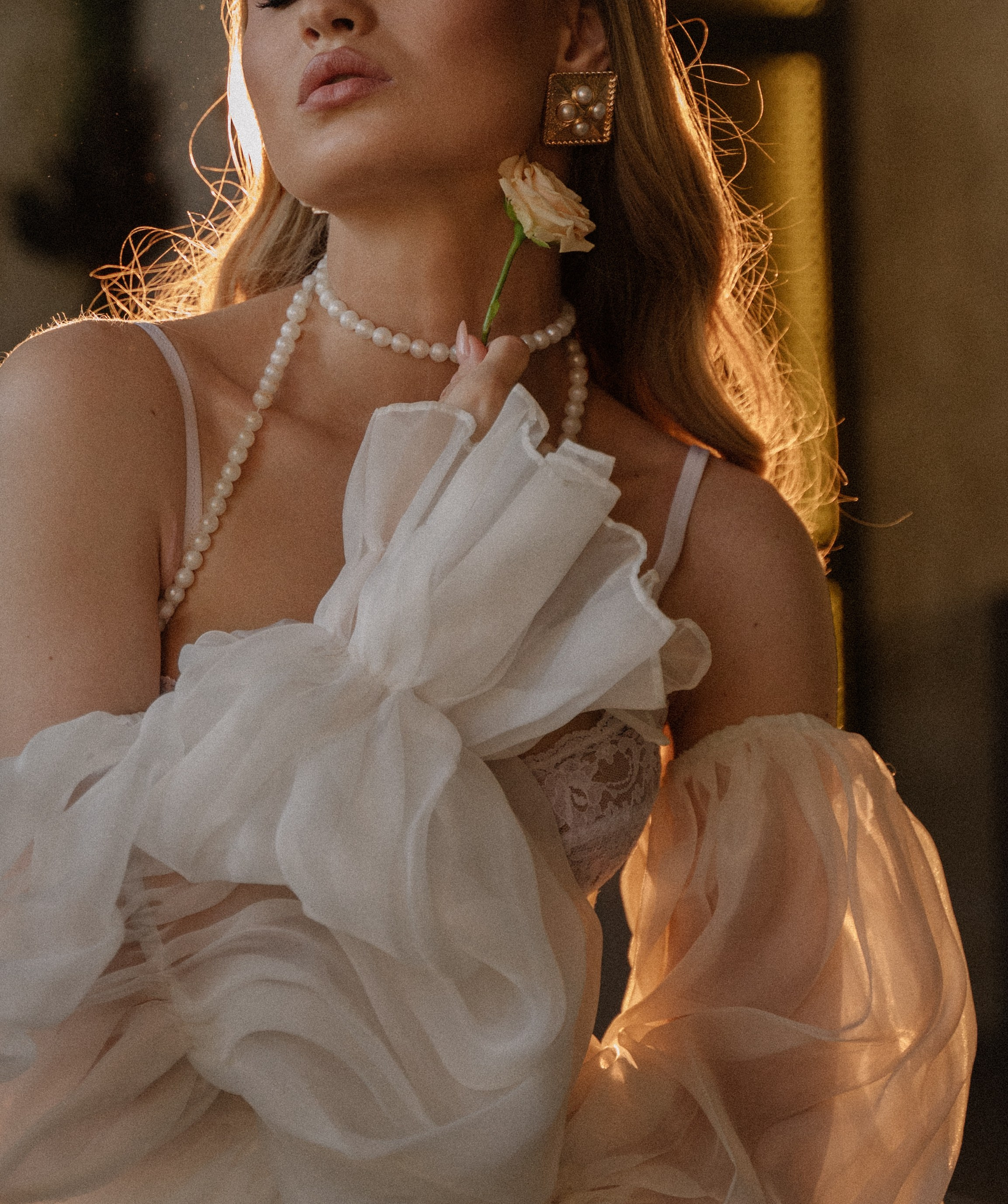 Невеста на пикнике в замке