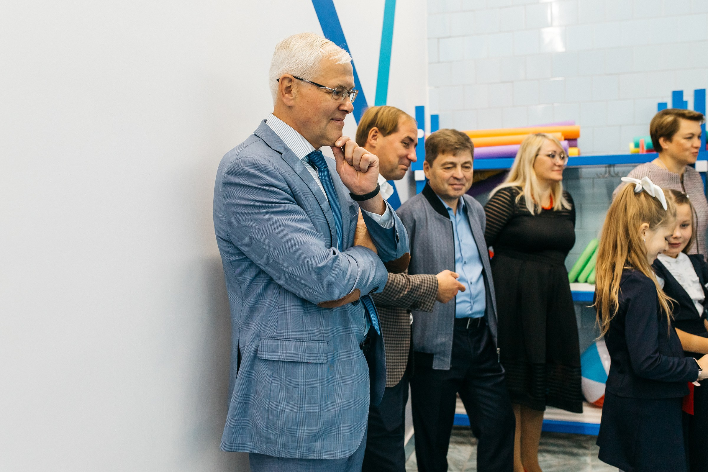 Открытие бассейна