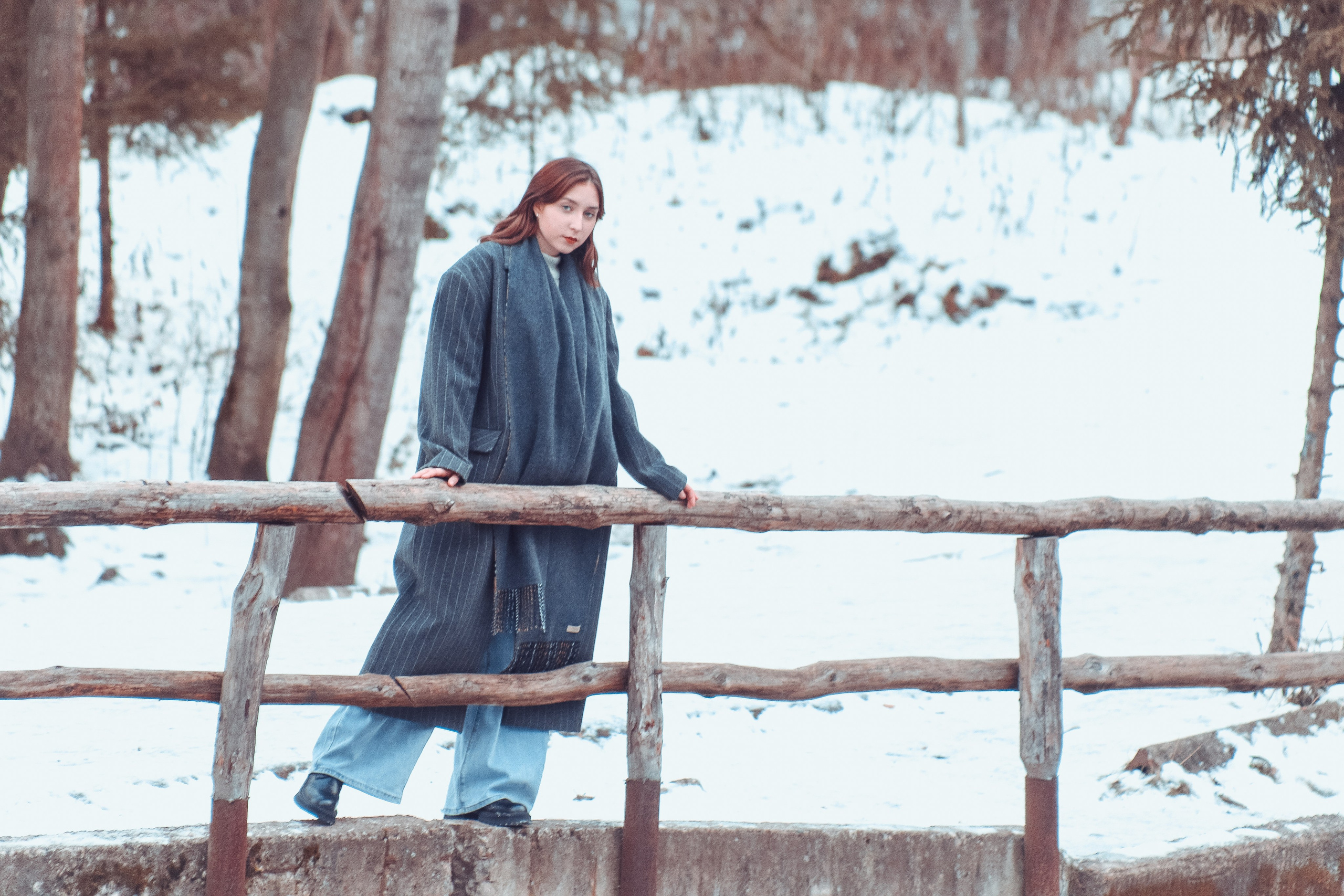 Ксюша в лесу. Фотограф Пермь. Фотосессия в фотостудии Перми и на свежем воздухе