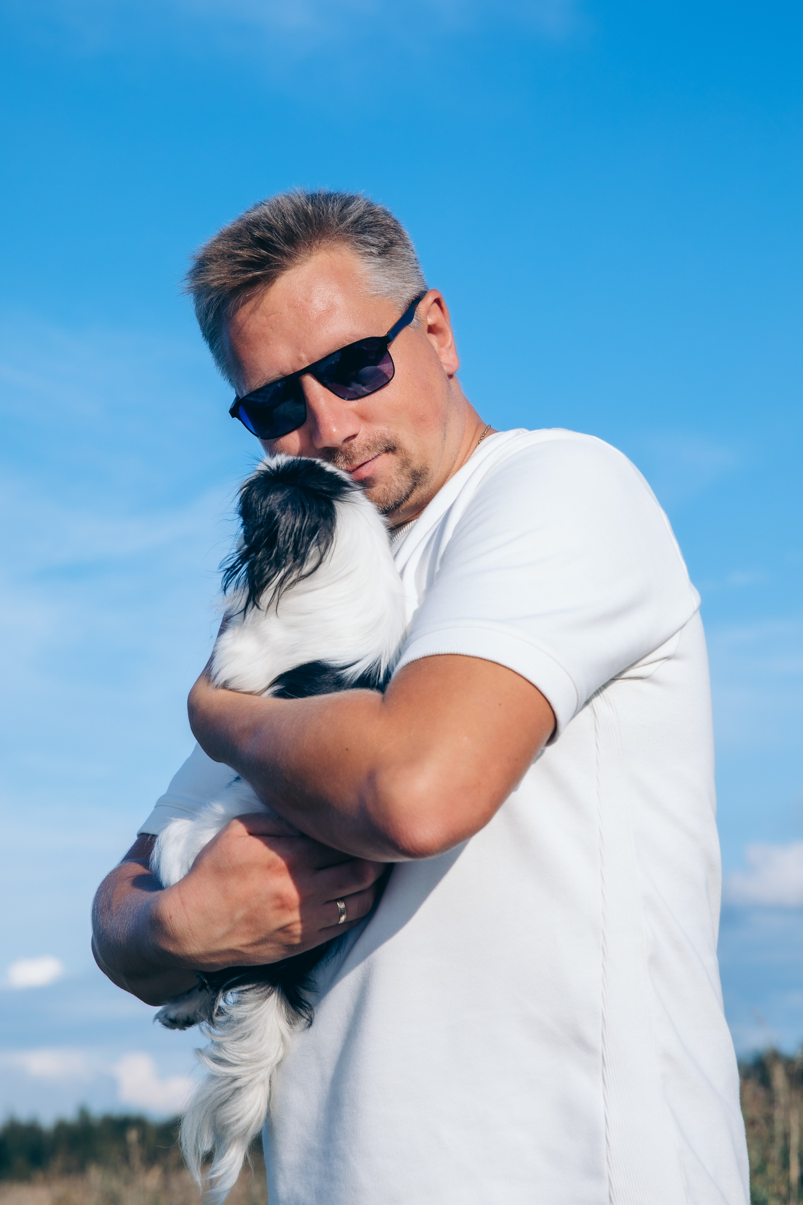 Наташа, Вадим, Арина, Тая и Пета. Август 2024. Фотограф в Санкт-Петербурге Алена Сертакова