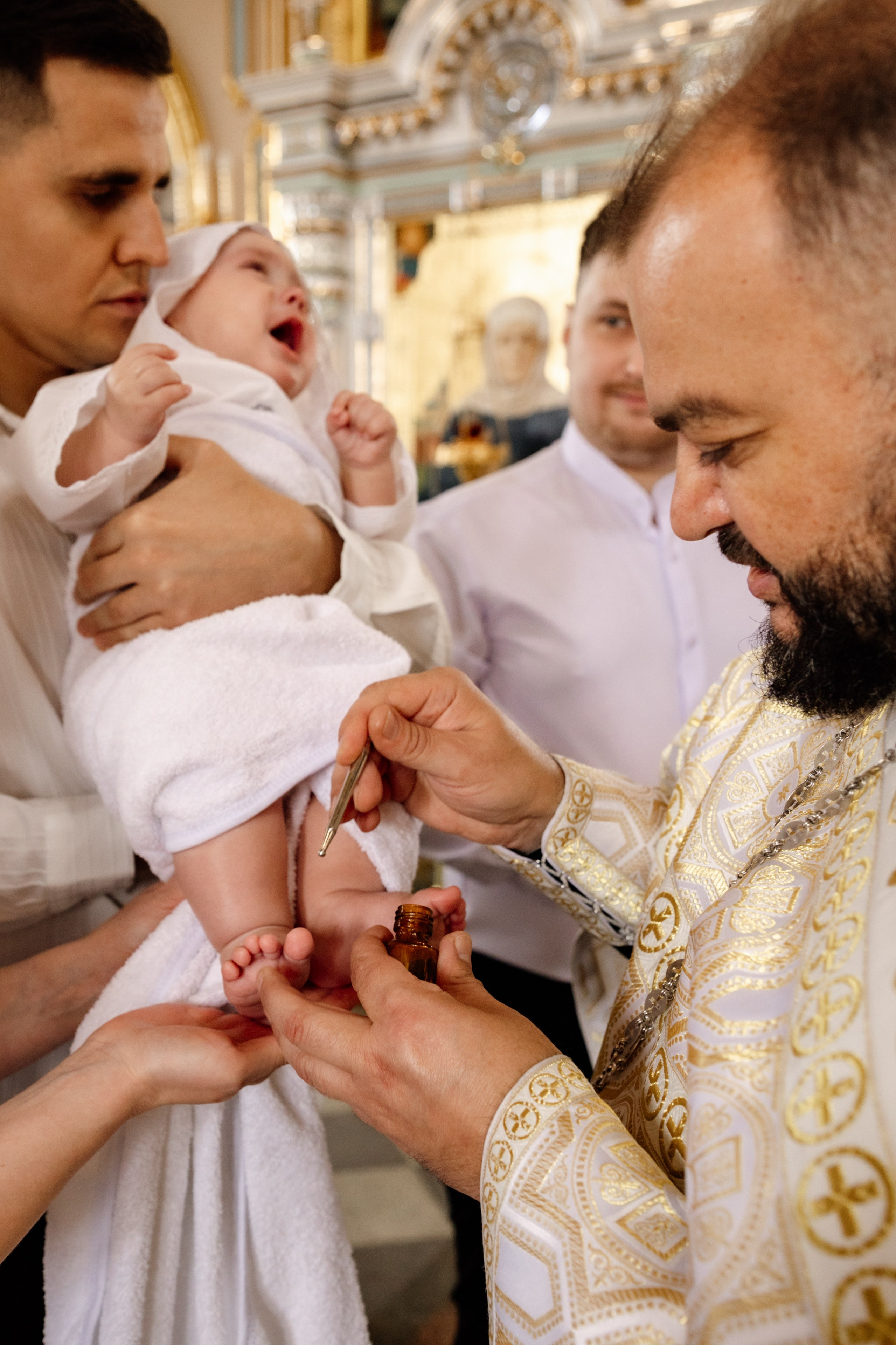 Крещение Максима. Семейный фотограф документалист в Пензе Лопатинская Татья
