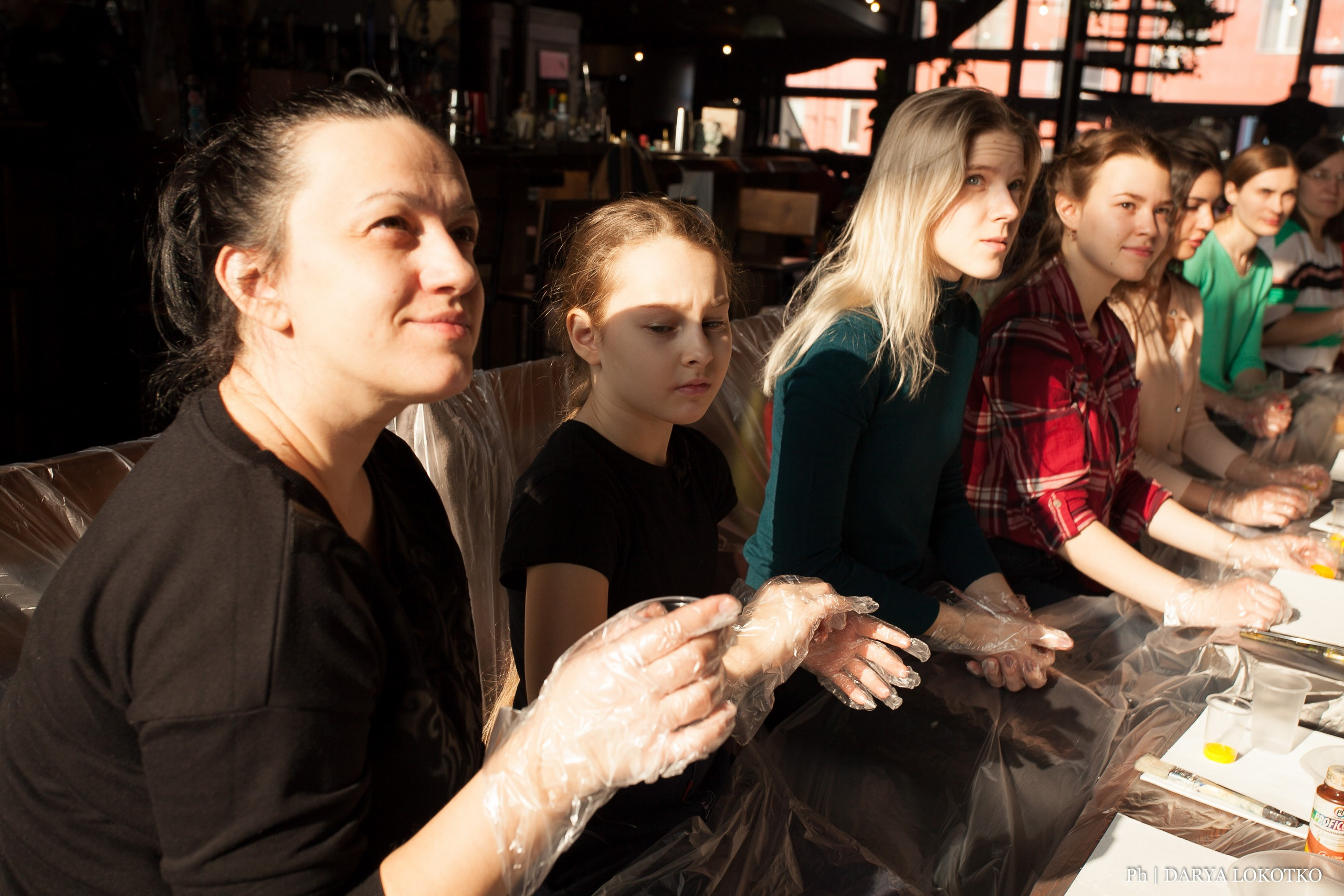 Мастер класс Fluid Art. Фотограф Дарья Локотко в Красноярске