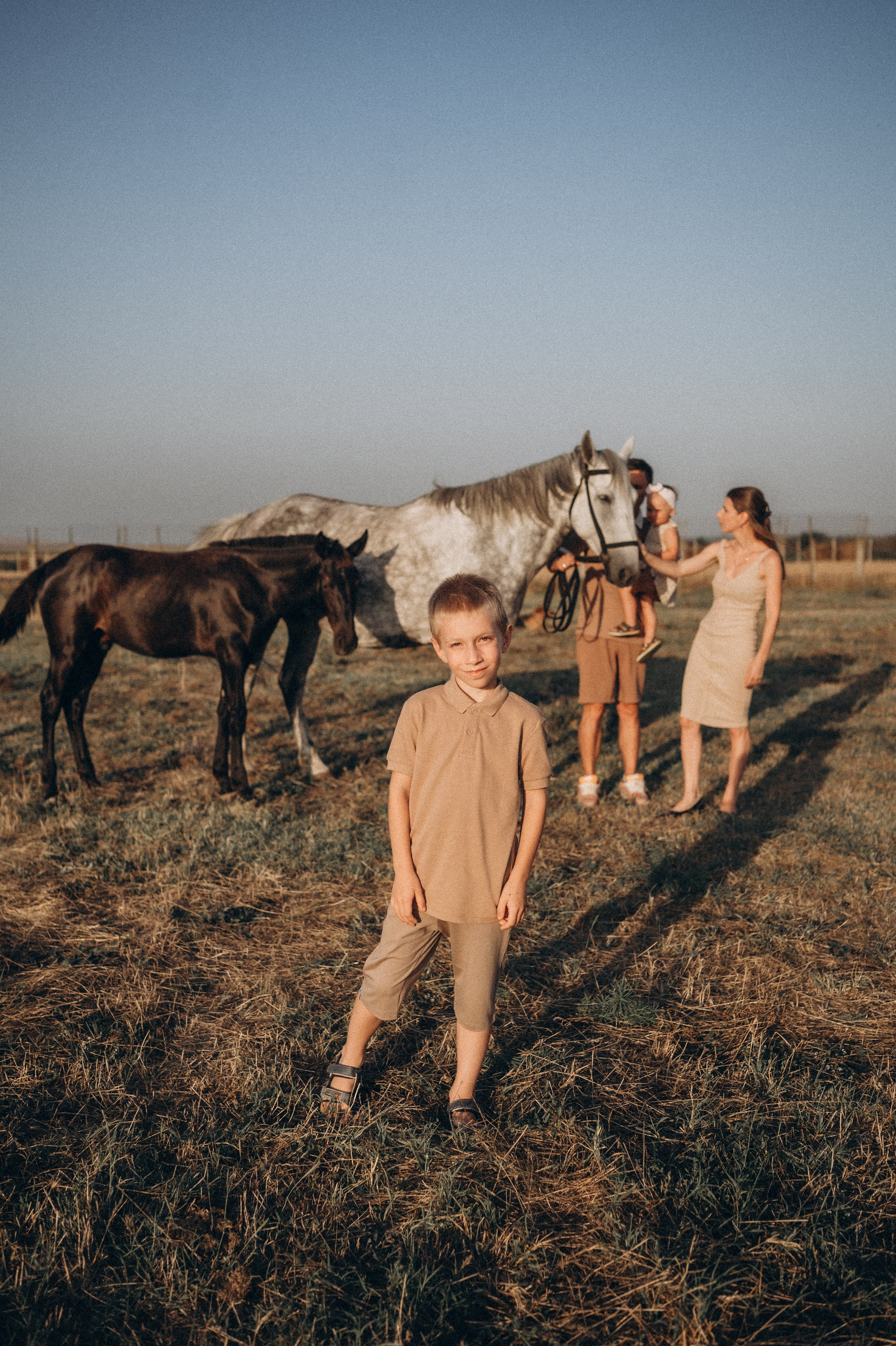 Александр, Ольга, Лева и Маша. Фотограф Горбенко Анна