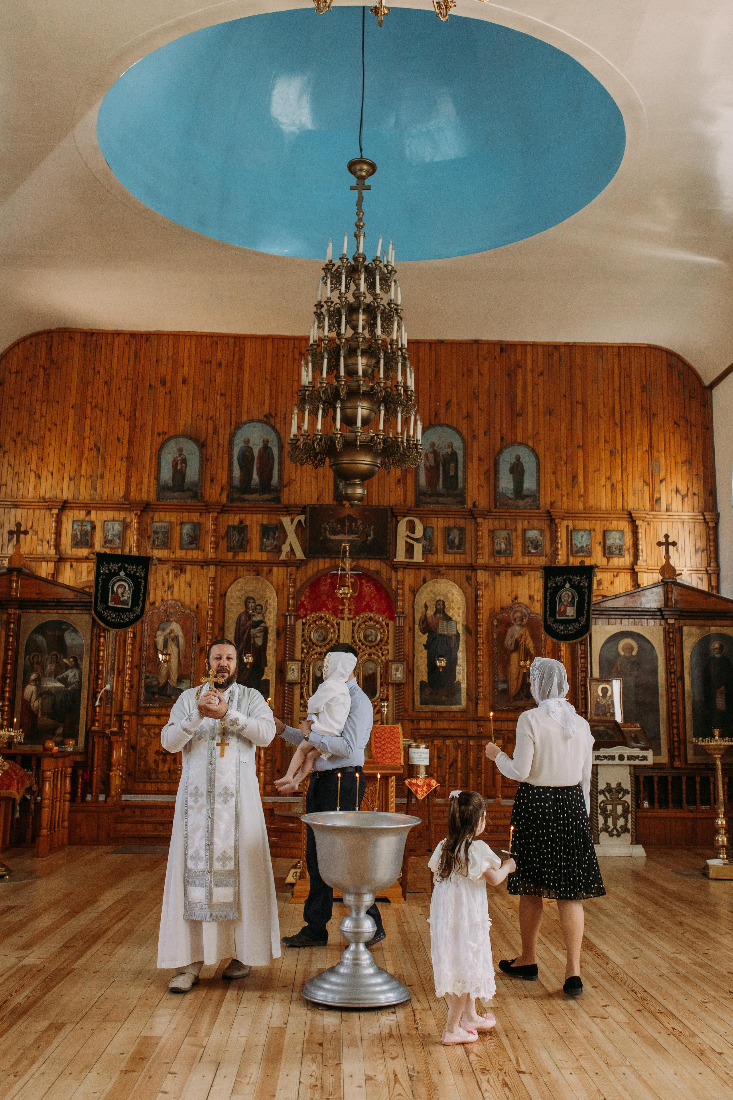 Крещение Златы и Ярослава. Семейный фотограф и детский фотограф в Волгограде Алеся Бутакова — дет