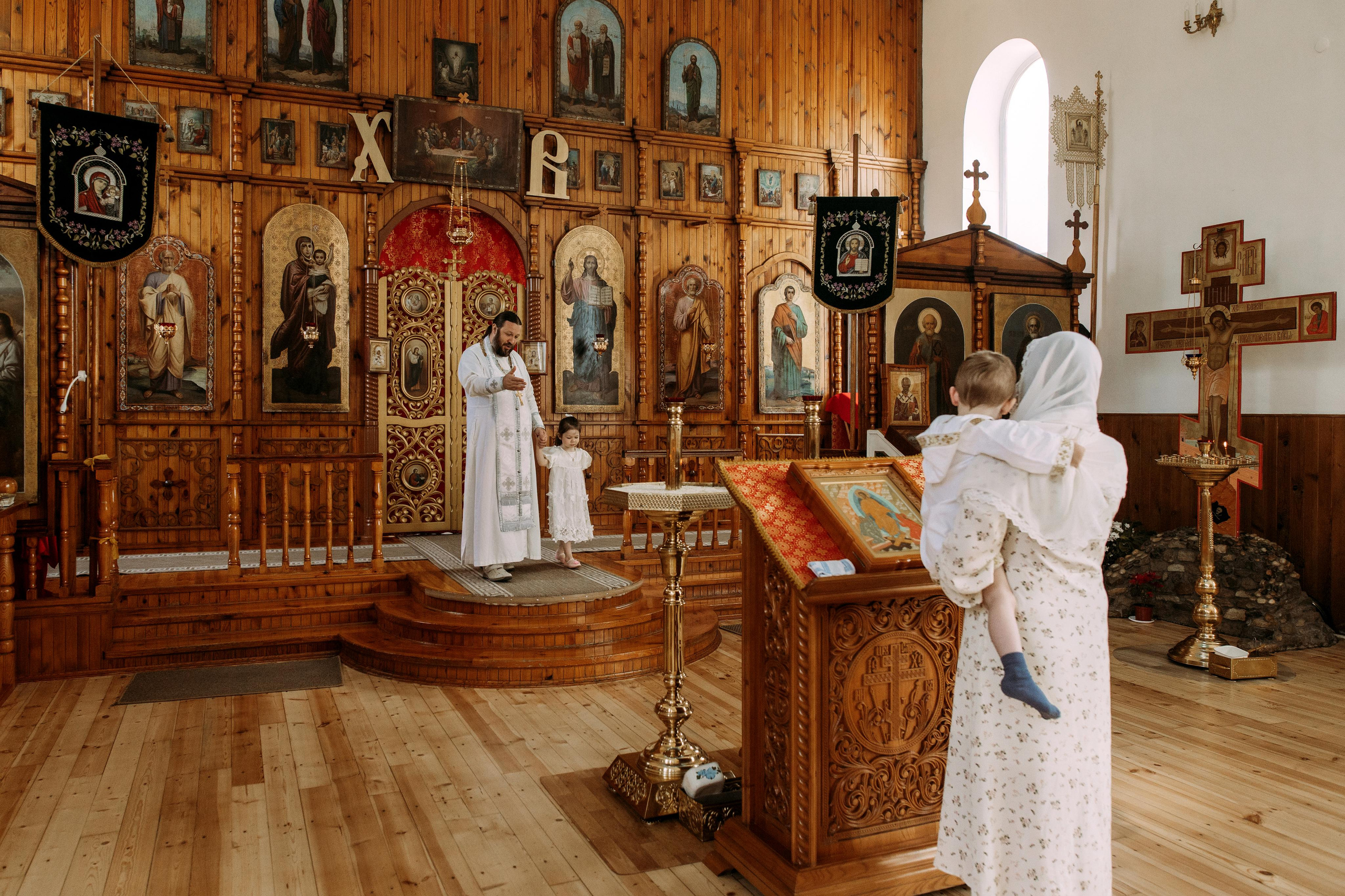 Крещение Златы и Ярослава. Семейный фотограф и детский фотограф в Волгограде Алеся Бутакова — дет