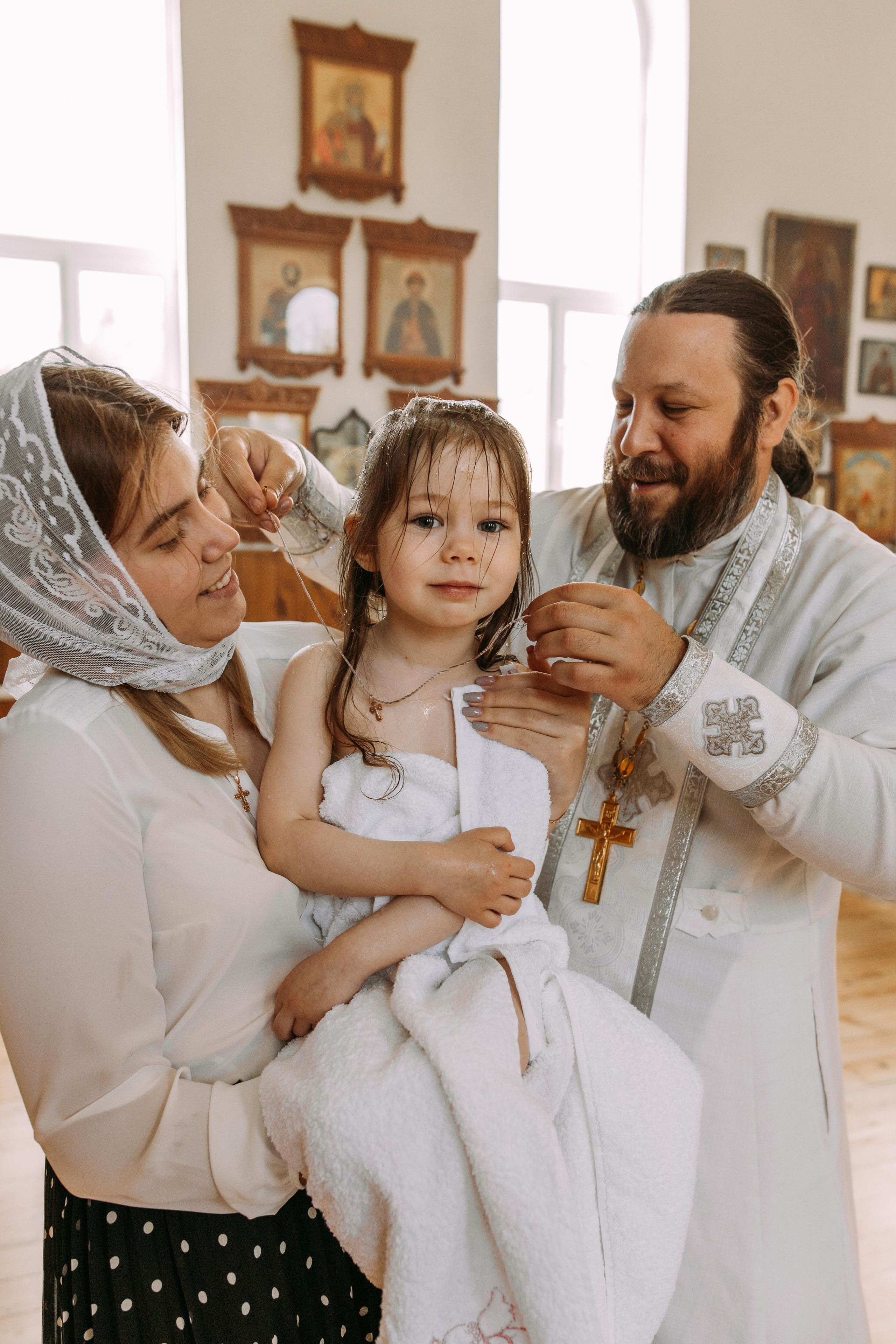 Крещение Златы и Ярослава. Семейный фотограф и детский фотограф в Волгограде Алеся Бутакова — дет
