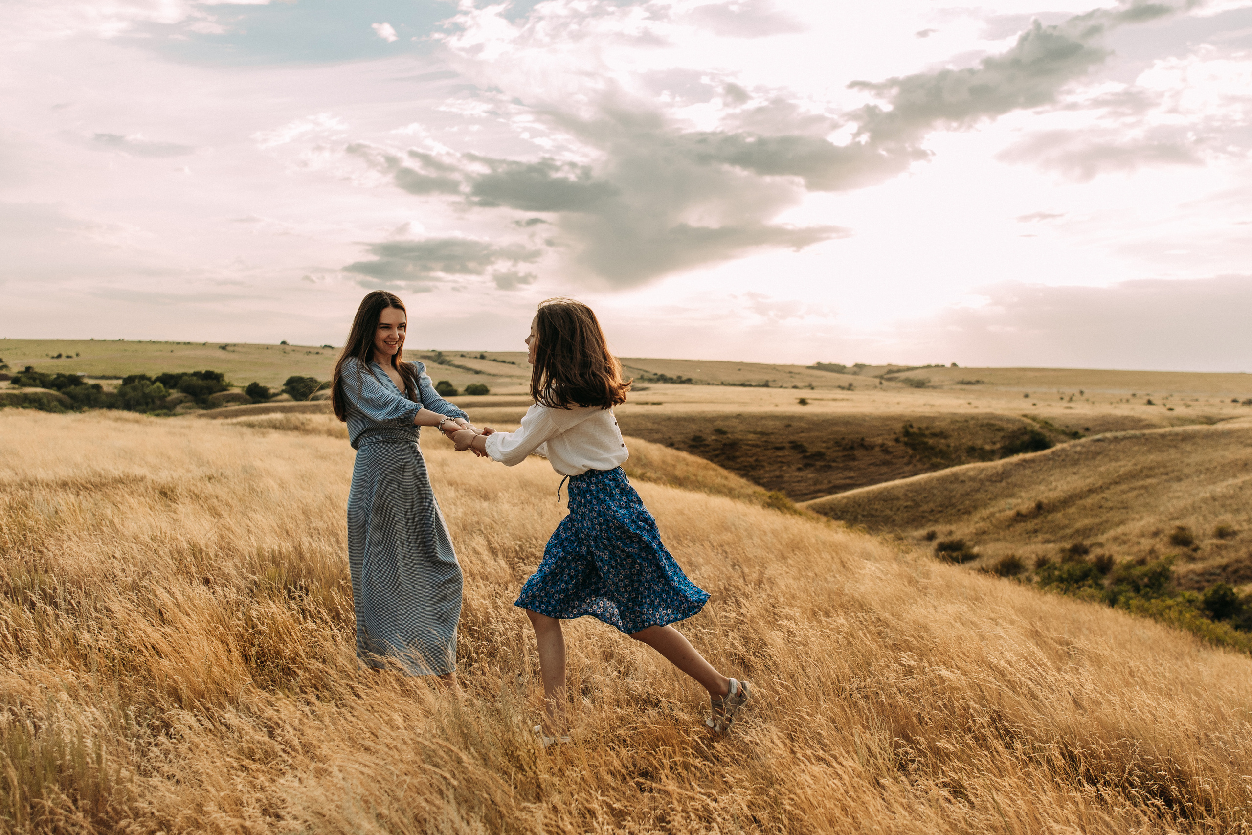 Таня и Полина. Семейный фотограф и детский фотограф в Волгограде Алеся Бутакова — дет