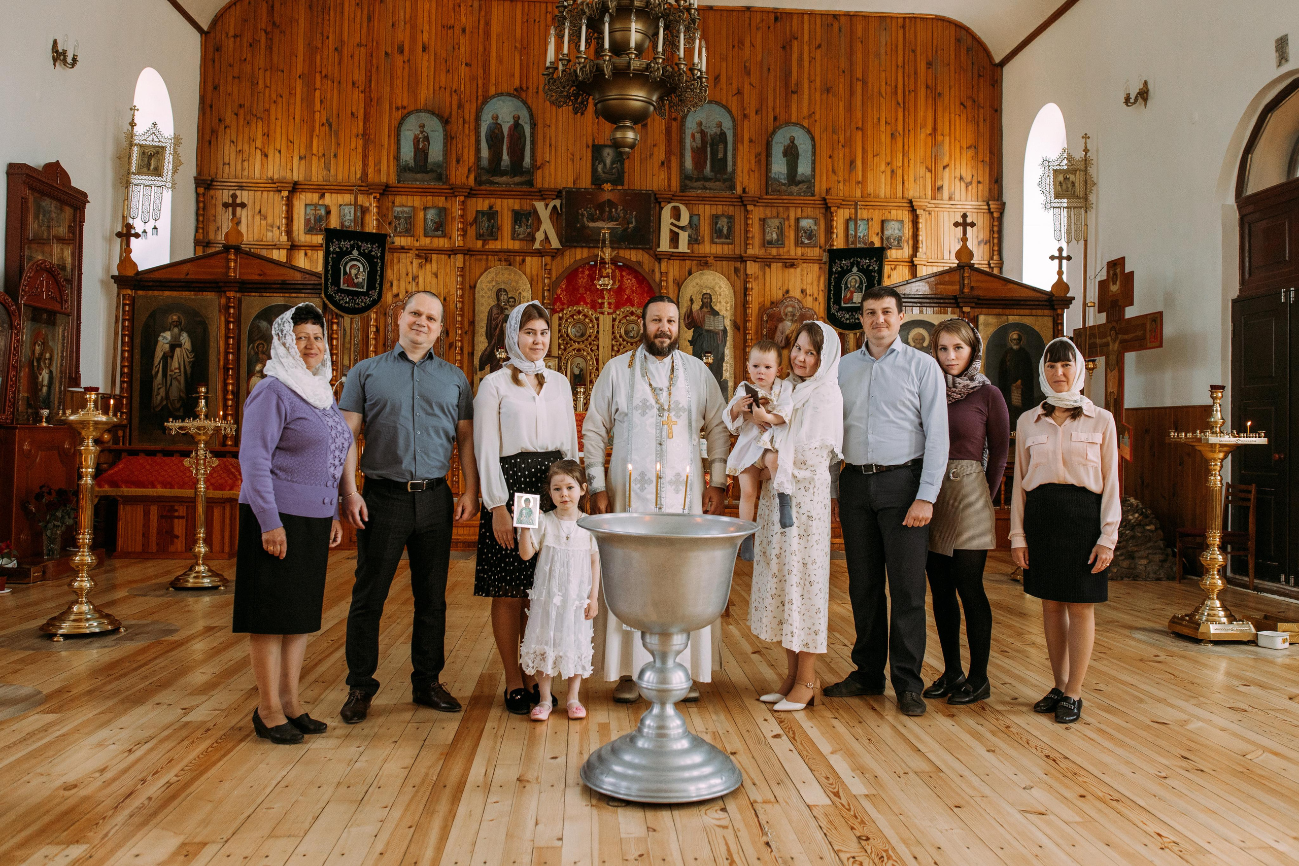 Крещение Златы и Ярослава. Семейный фотограф и детский фотограф в Волгограде Алеся Бутакова — дет