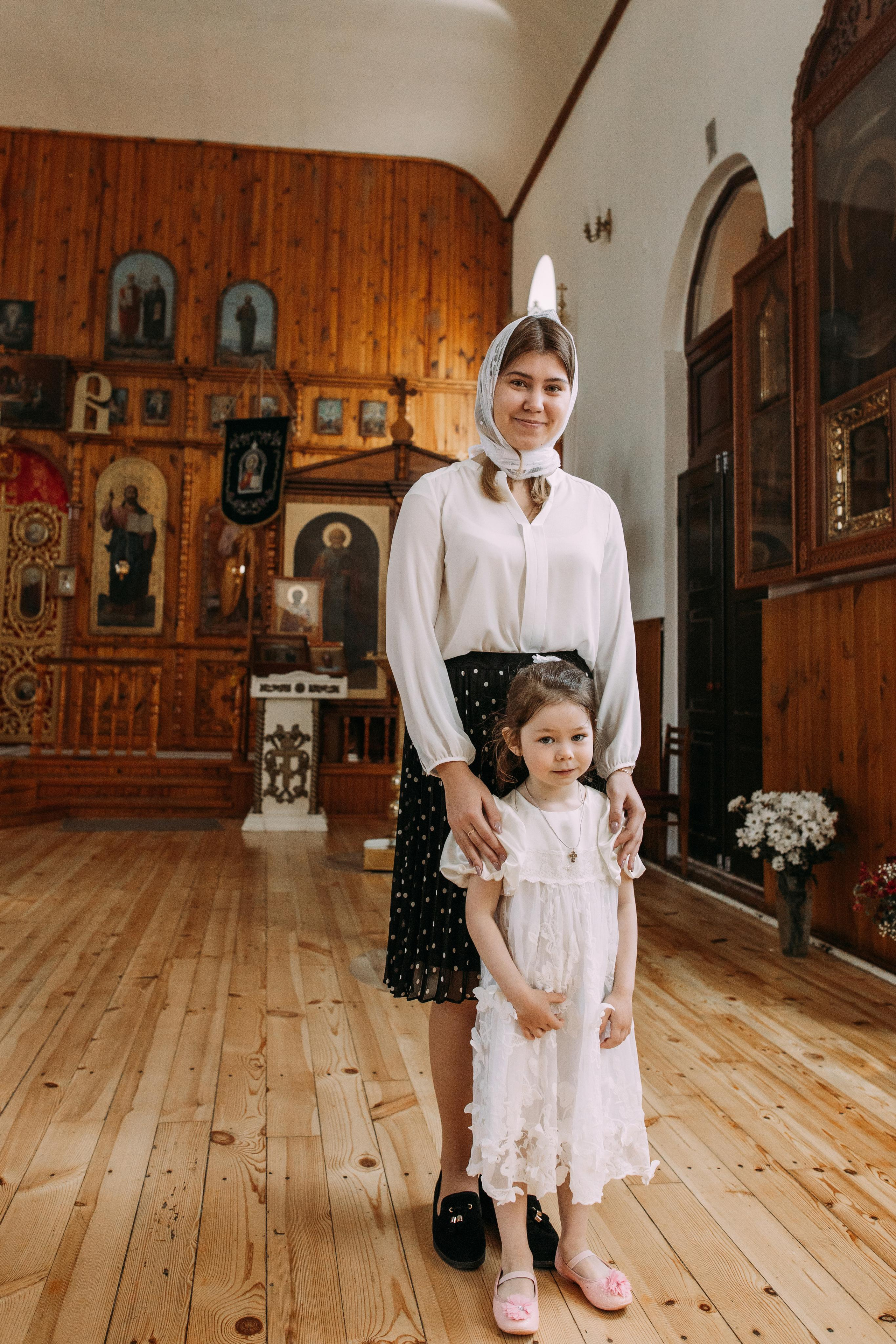Крещение Златы и Ярослава. Семейный фотограф и детский фотограф в Волгограде Алеся Бутакова — дет