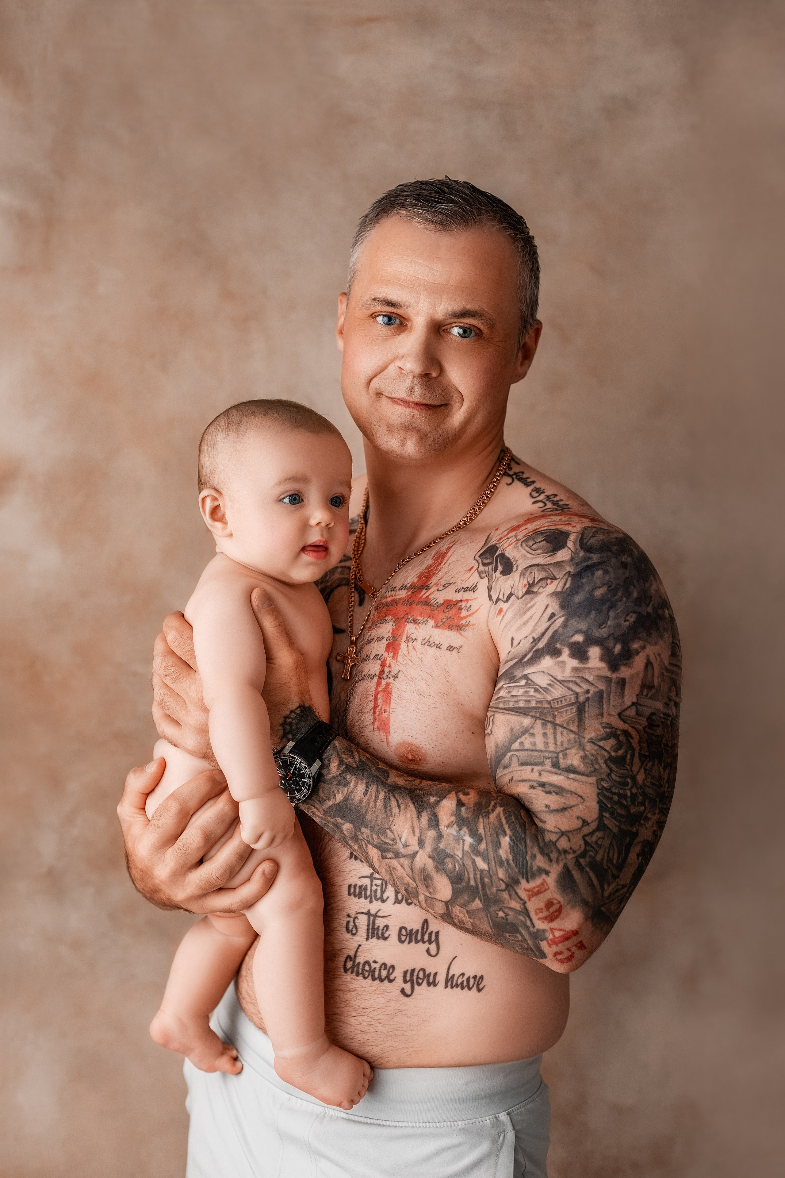 Милена и семья, 5 месяцев. Фотограф новорожденных в Нижнем Новгороде Надежда Кадылкина