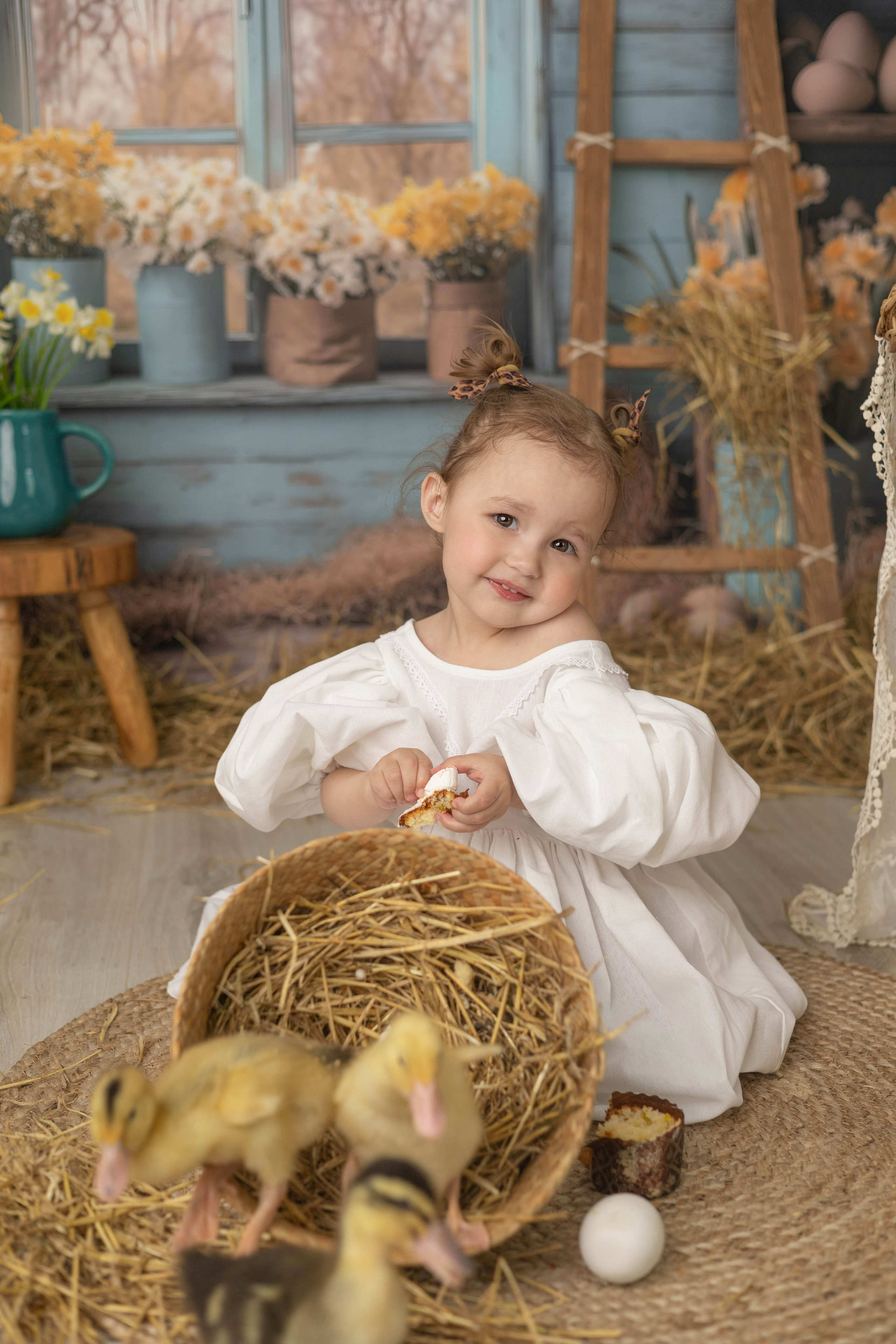 «Пасхальный». «Вкадре» — фотосессия новорожденных Тула | детский фотограф в Туле