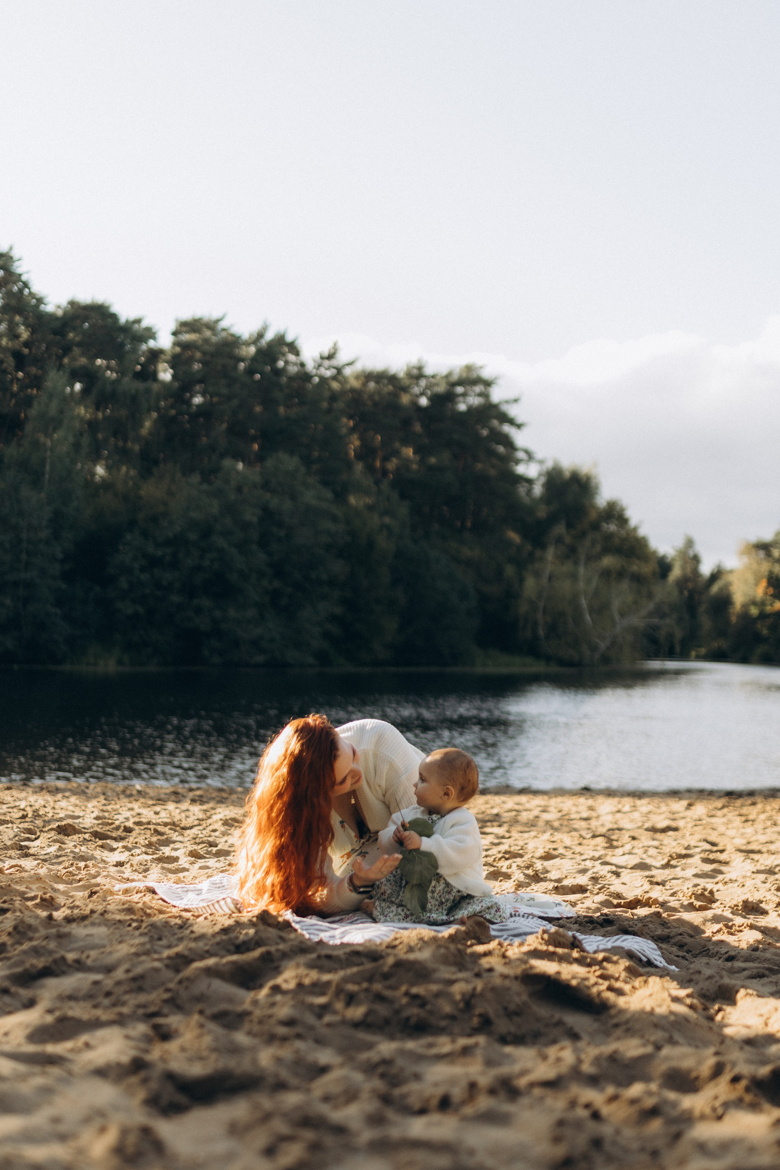 Один закат на двоих. Семейный фотограф в Москве и МО Маша Забудская