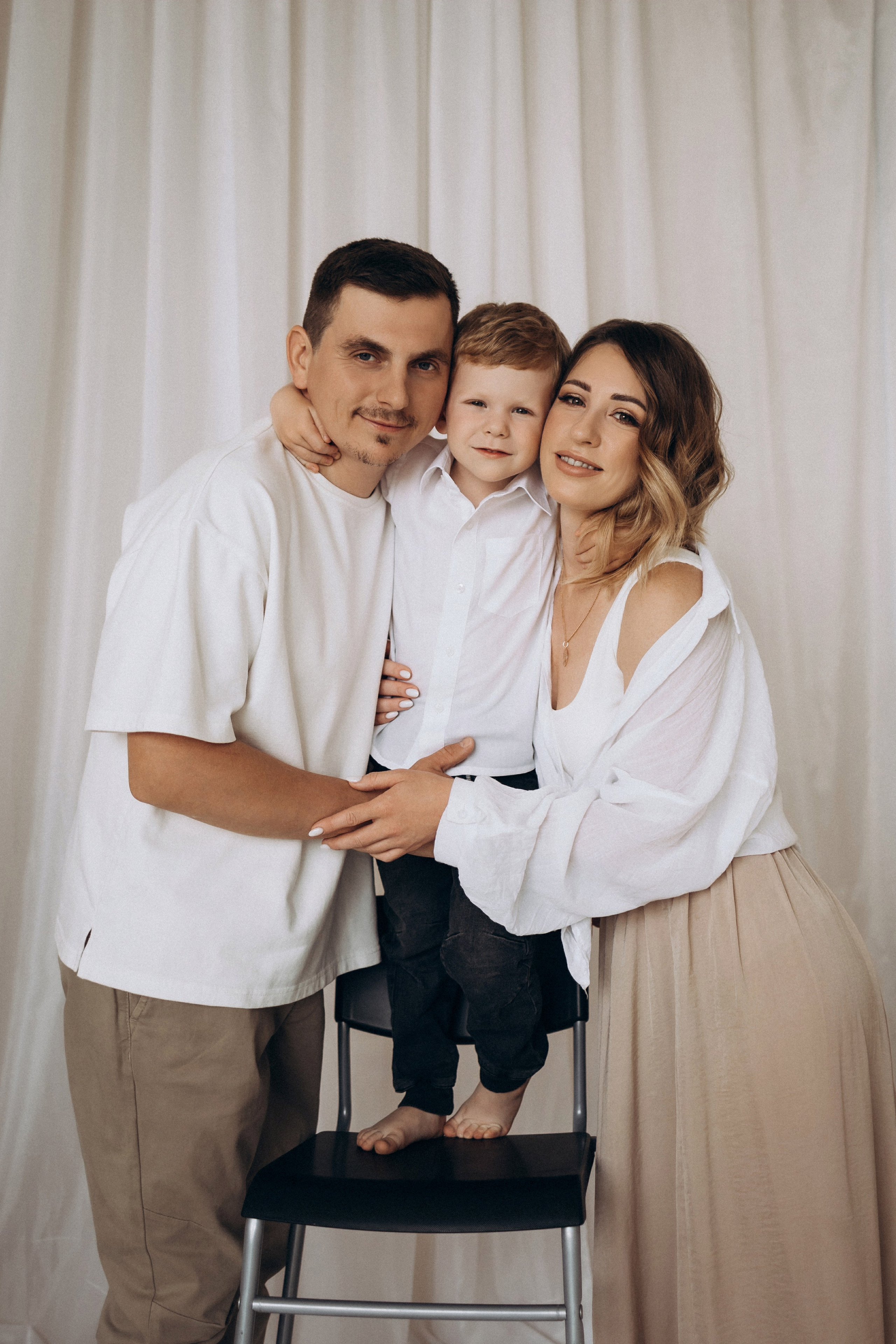 Дмитрий, Алёна и Демид. Фотограф Нижний Новгород