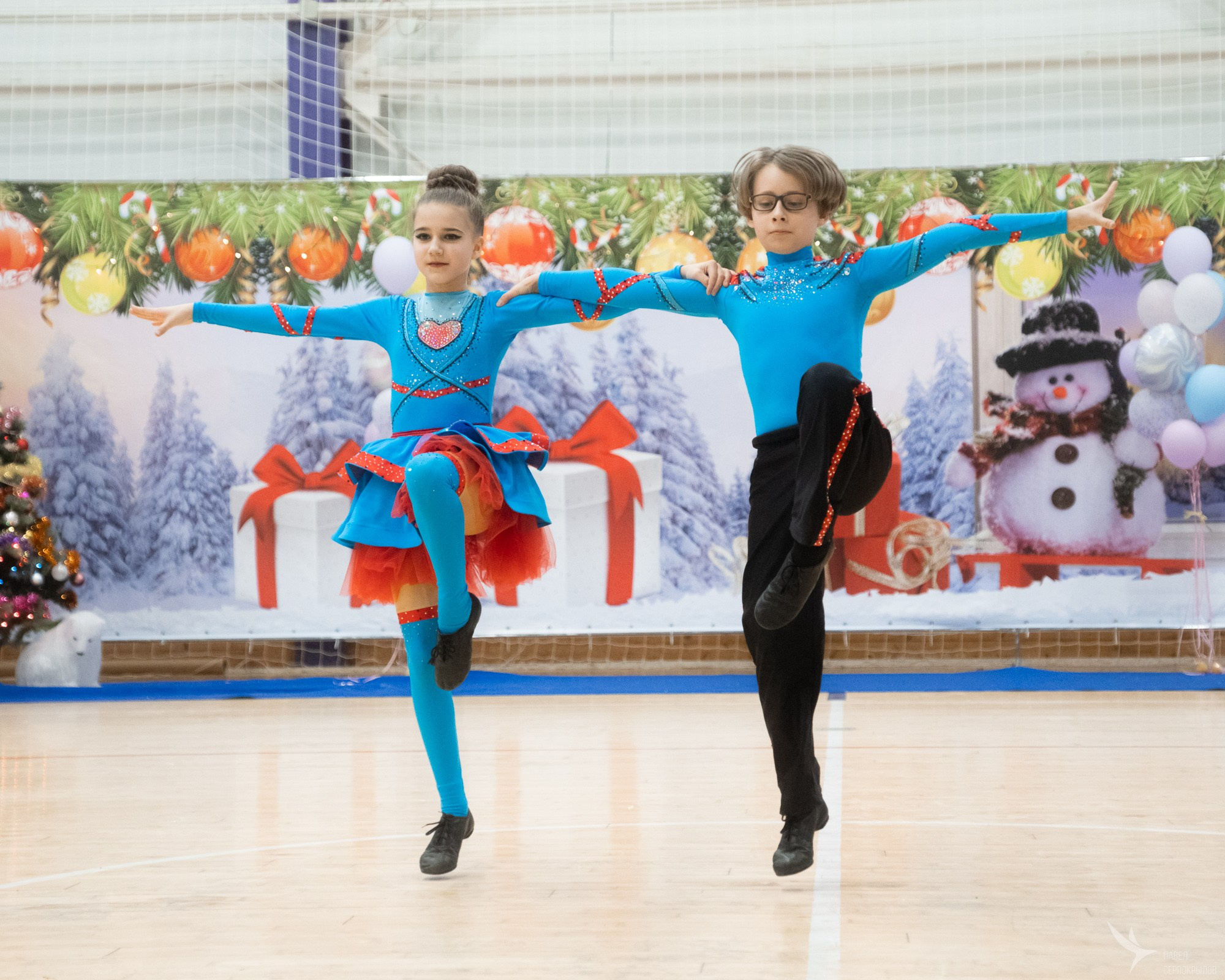 Новогодний фестиваль отделения спортивной школы Триумф и клуба Стимул. Репортажный фотограф в Казани Павел Серпокрылов