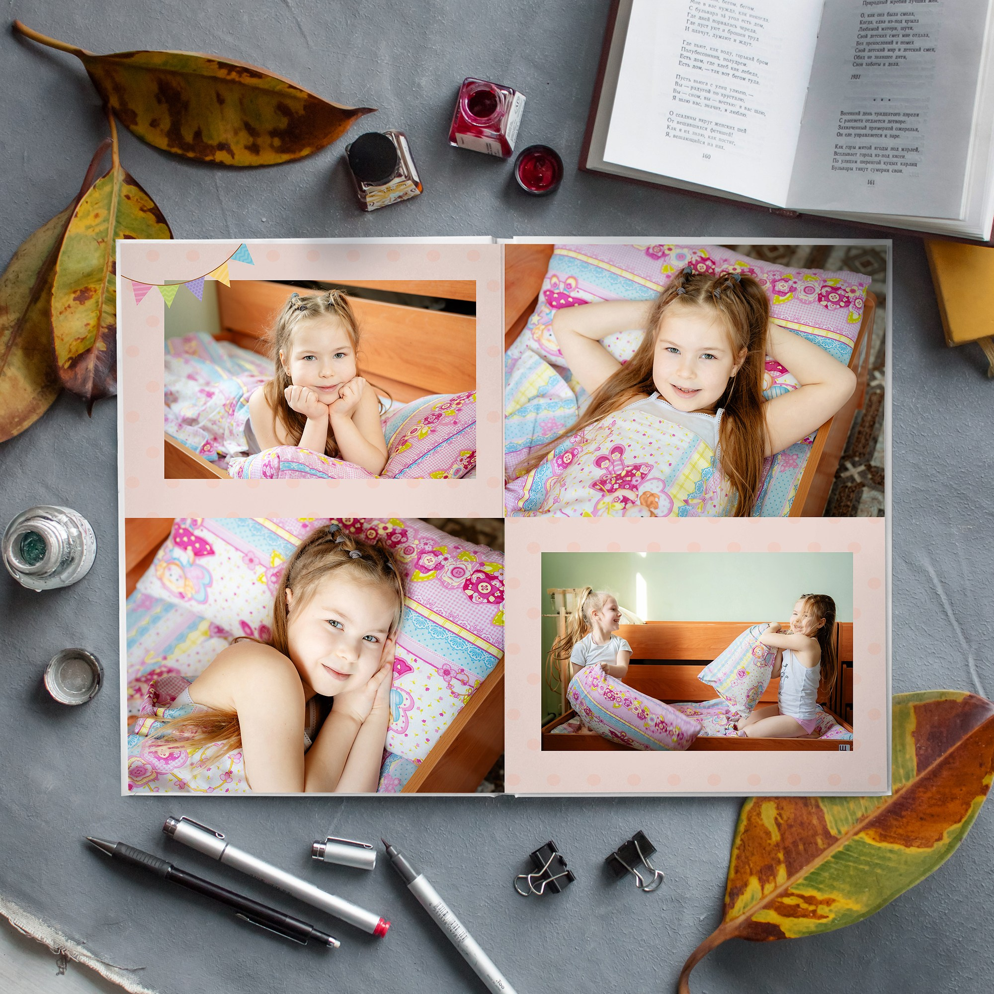 Дизайн альбомов Детский сад. Детский и Школьный фотограф во Владивостоке. Выпускные альбомы