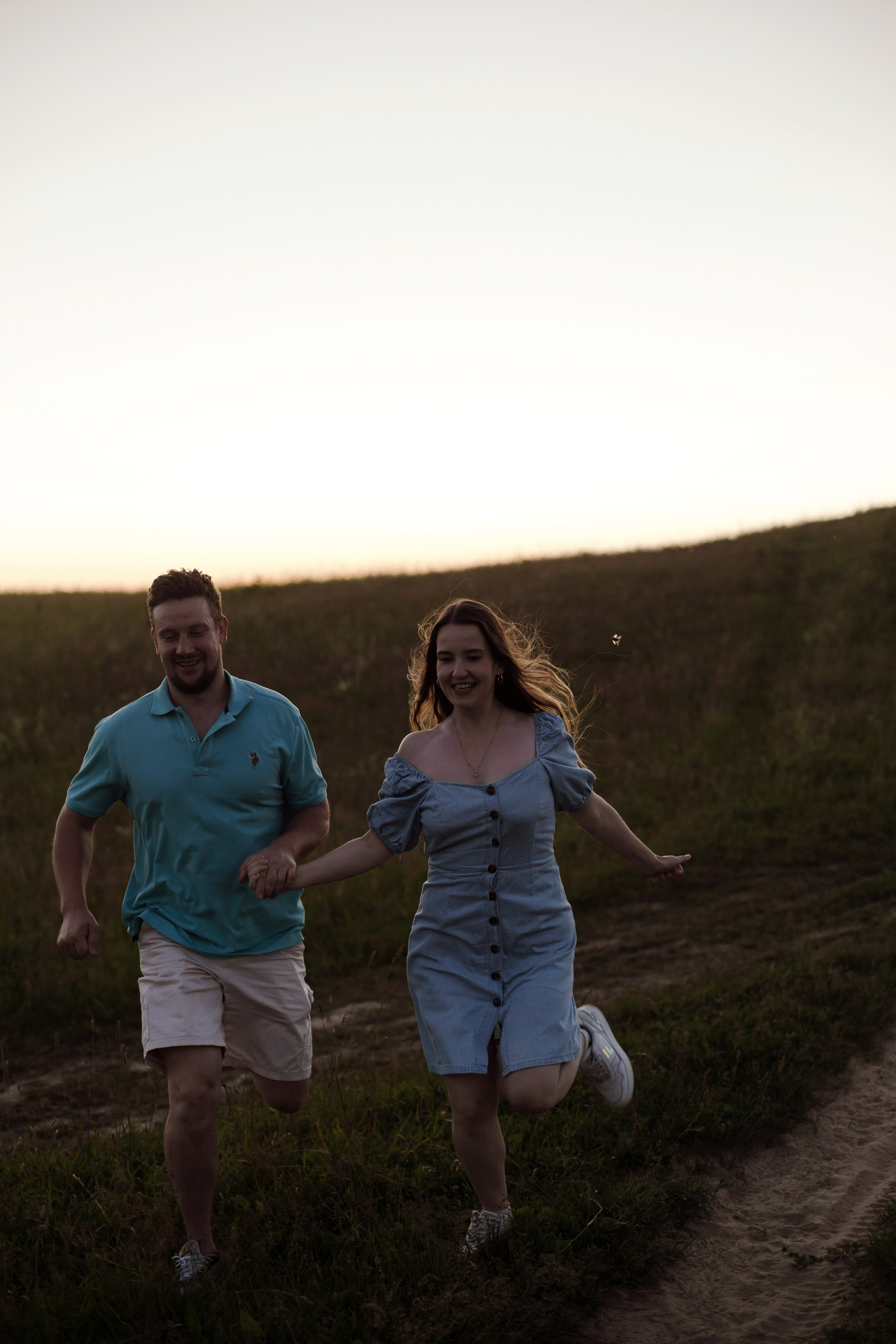 Колтушские высоты — Марина и Сергей. Портретный фотограф в Санкт-Петербурге Элина Ситникова