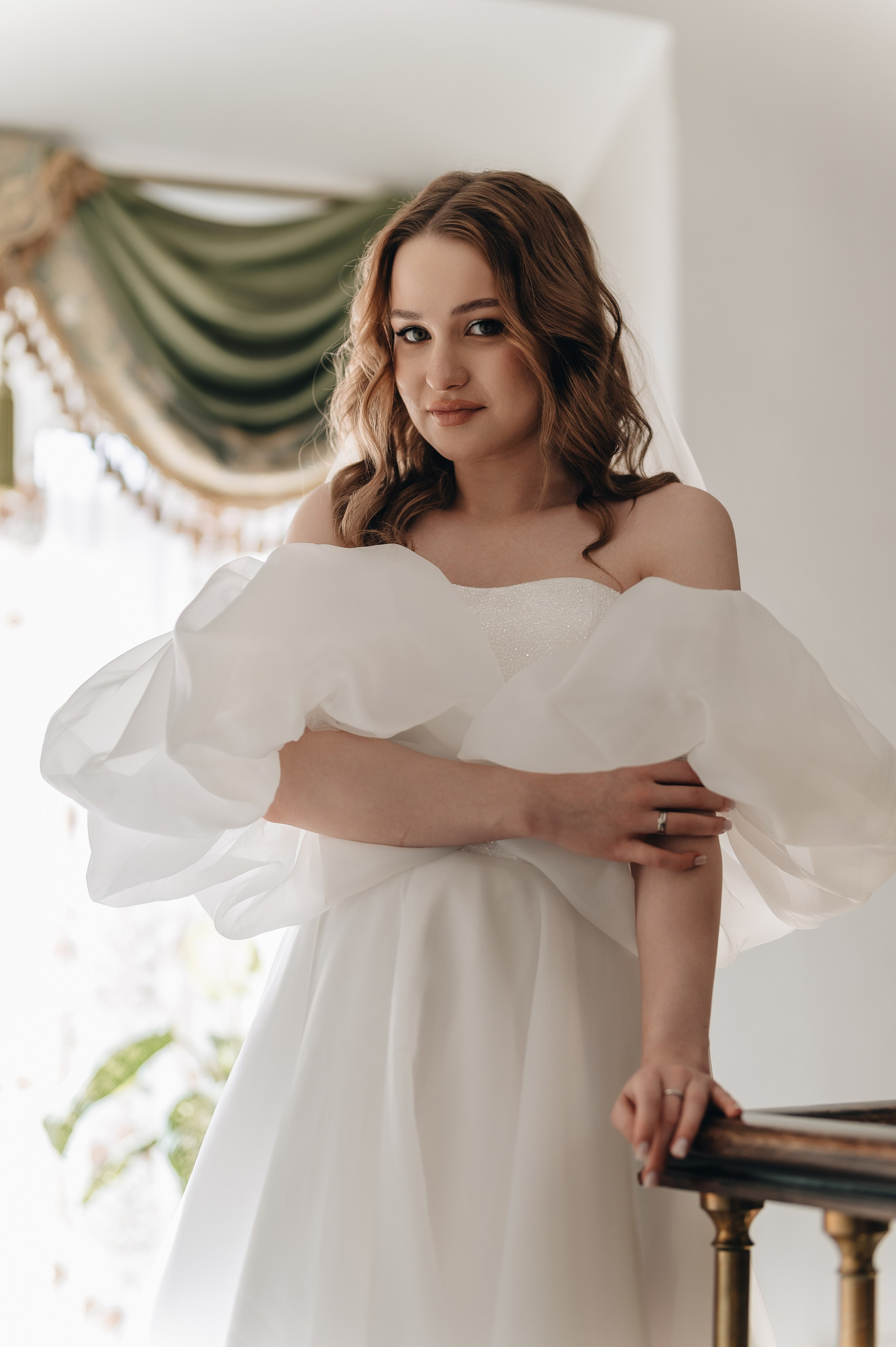 Свадебная фотосессия в библиотеке им. Пушкина. Портретный фотограф Москва Светлана Кашура