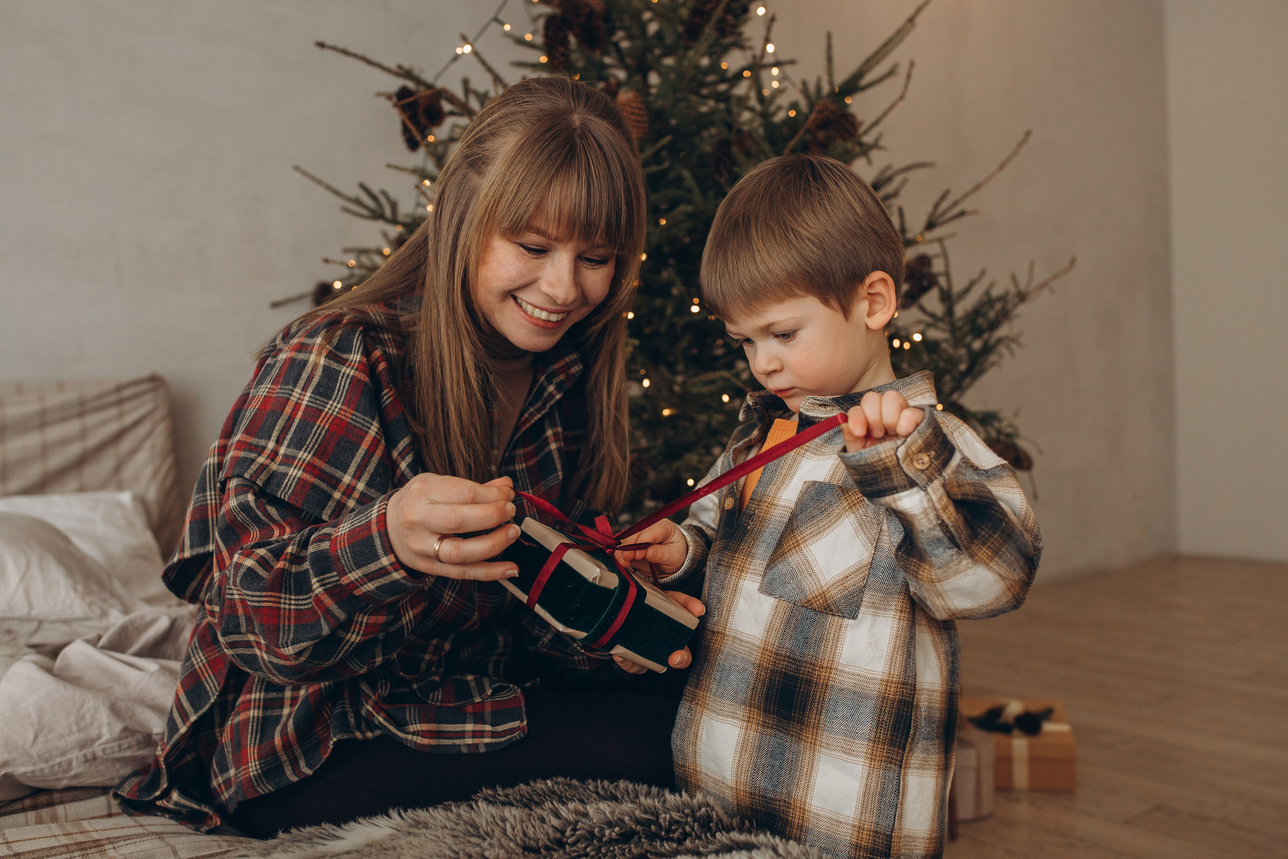 Новогодние фотографии. Семейный фотограф Маруся Самылкина в Санкт-Петербурге