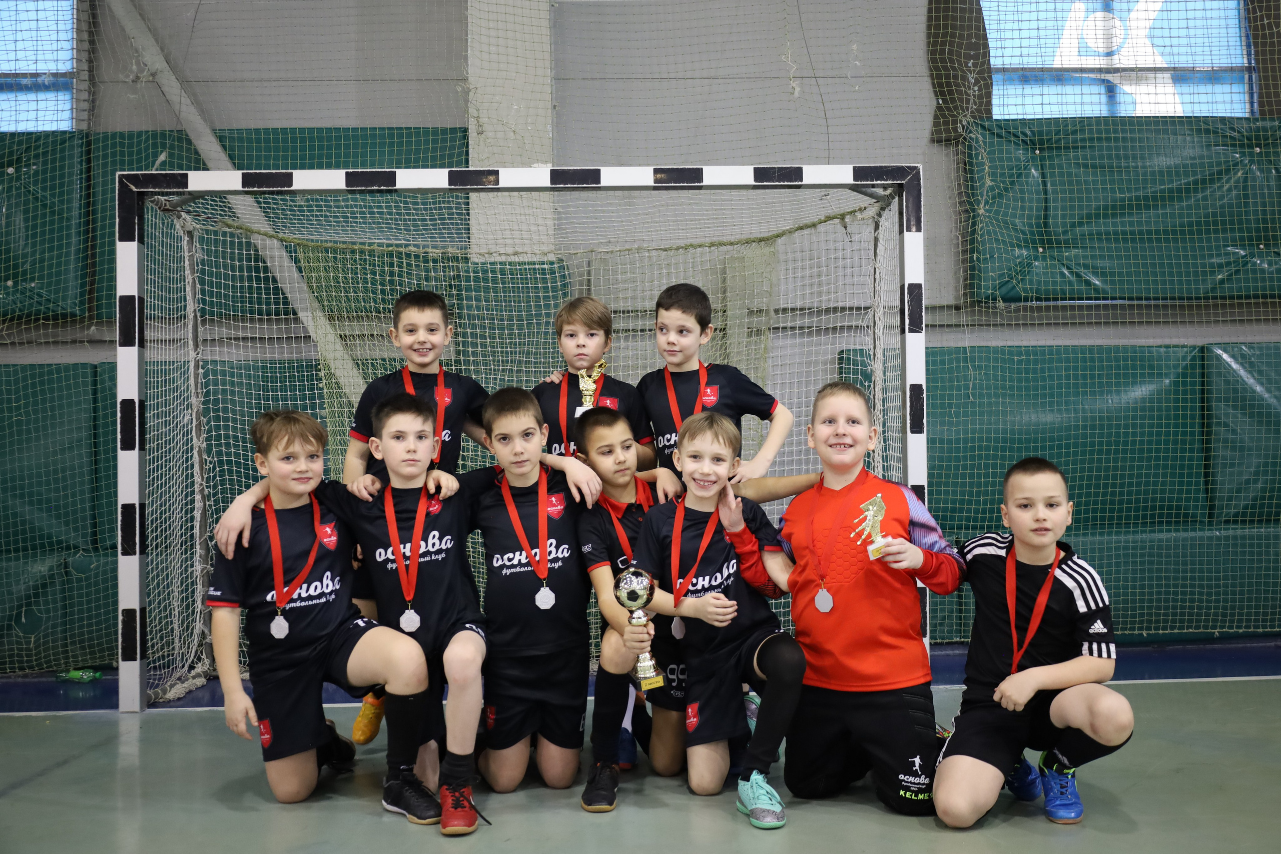 Детский турнир по футболу. Никонорова Анастасия