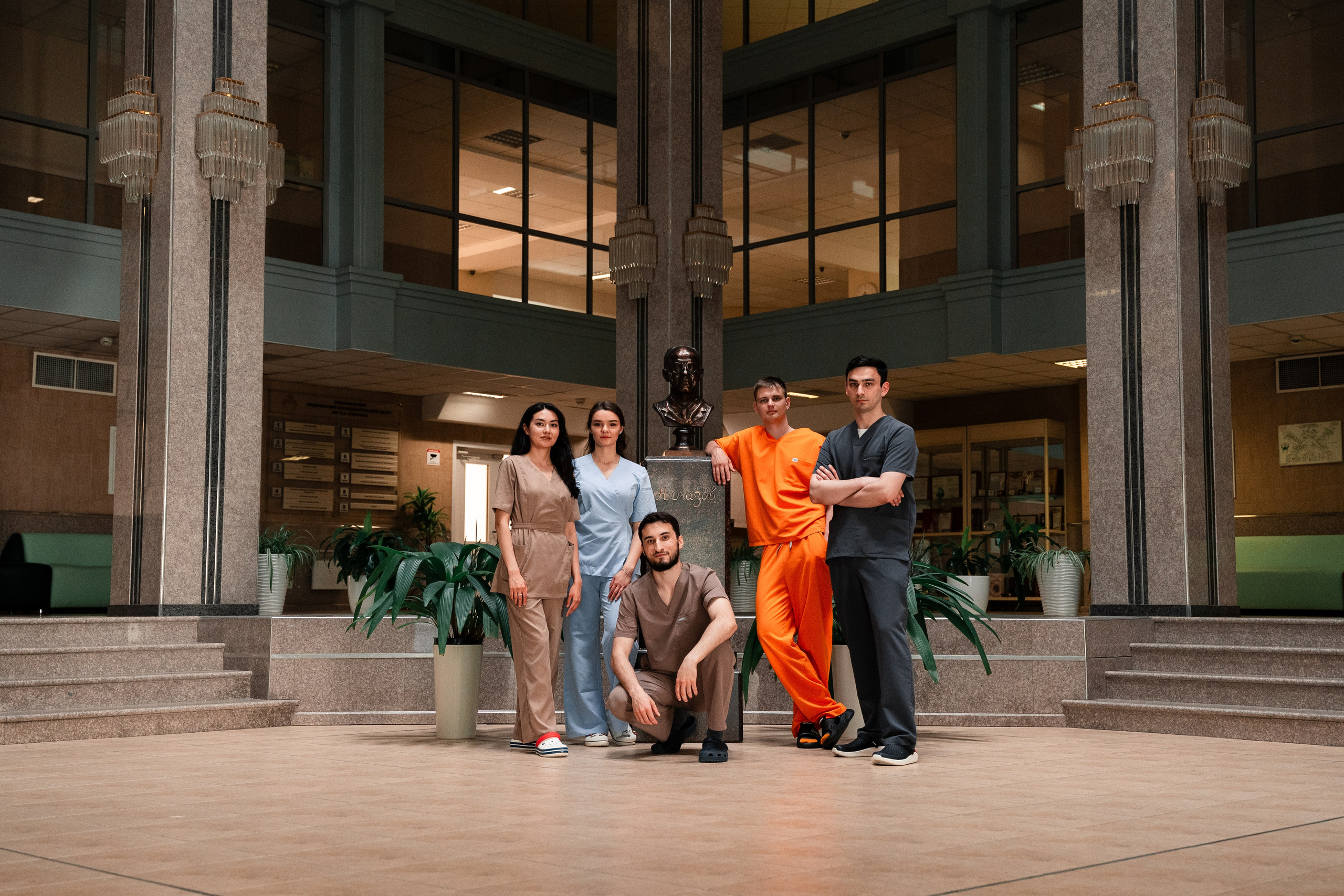 Выпуск ординаторов. Портретный фотограф в СПб Степан Клеменче