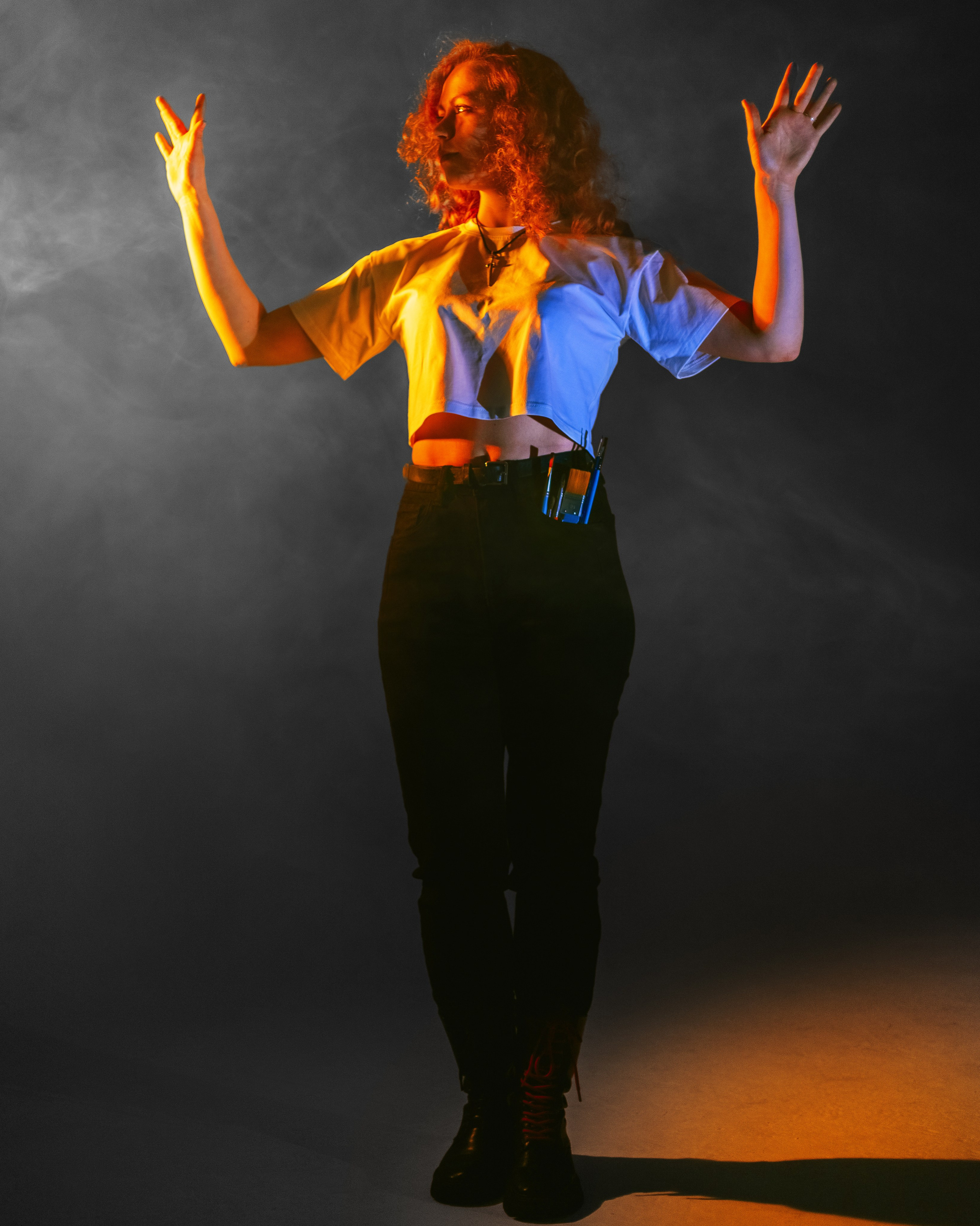 По раскрашенной душе. Рокография. Аля Рашпиль. Фотограф Москва