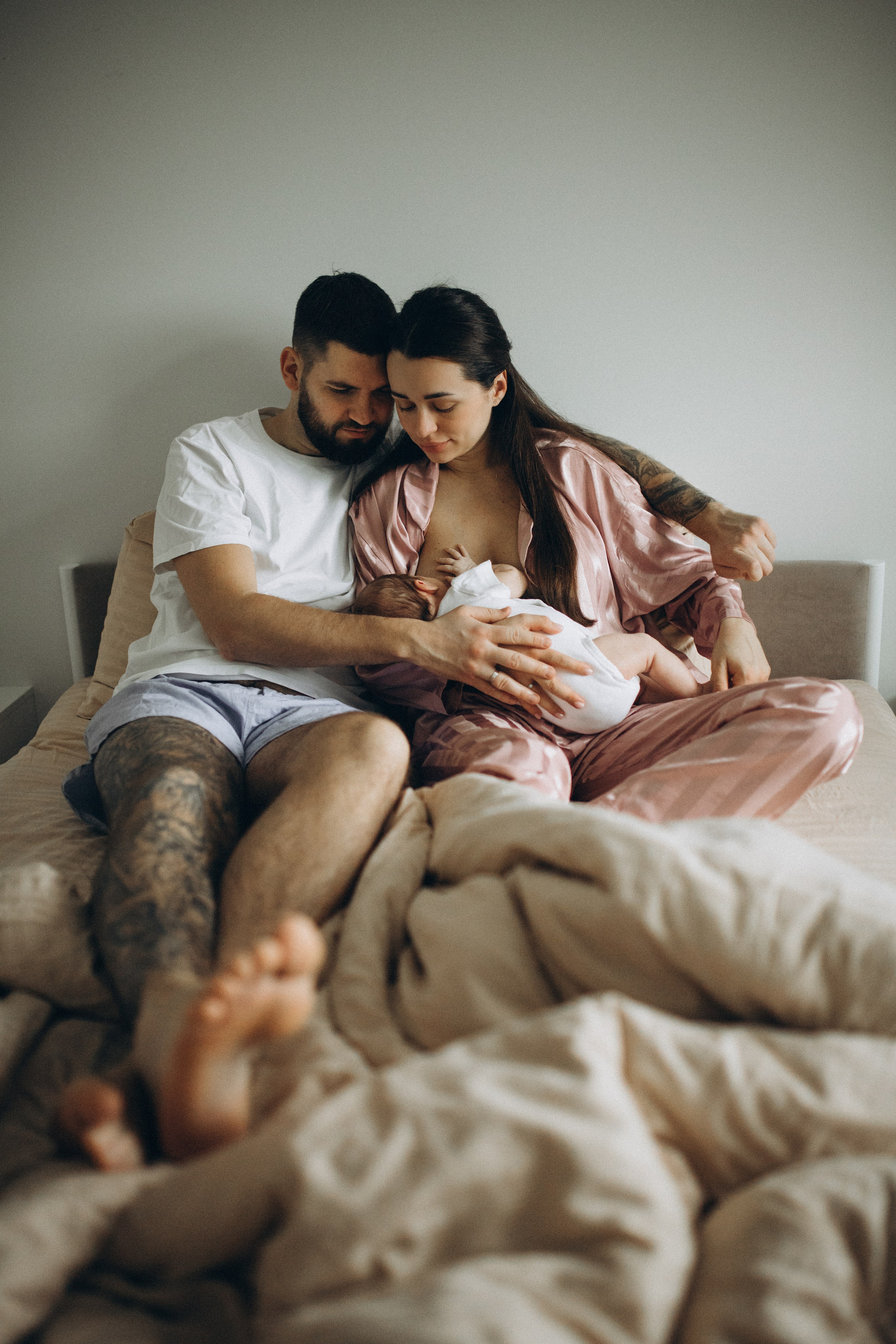 Ваня, Настя и малышка. Семейный фотограф в Москве Алина Савченко