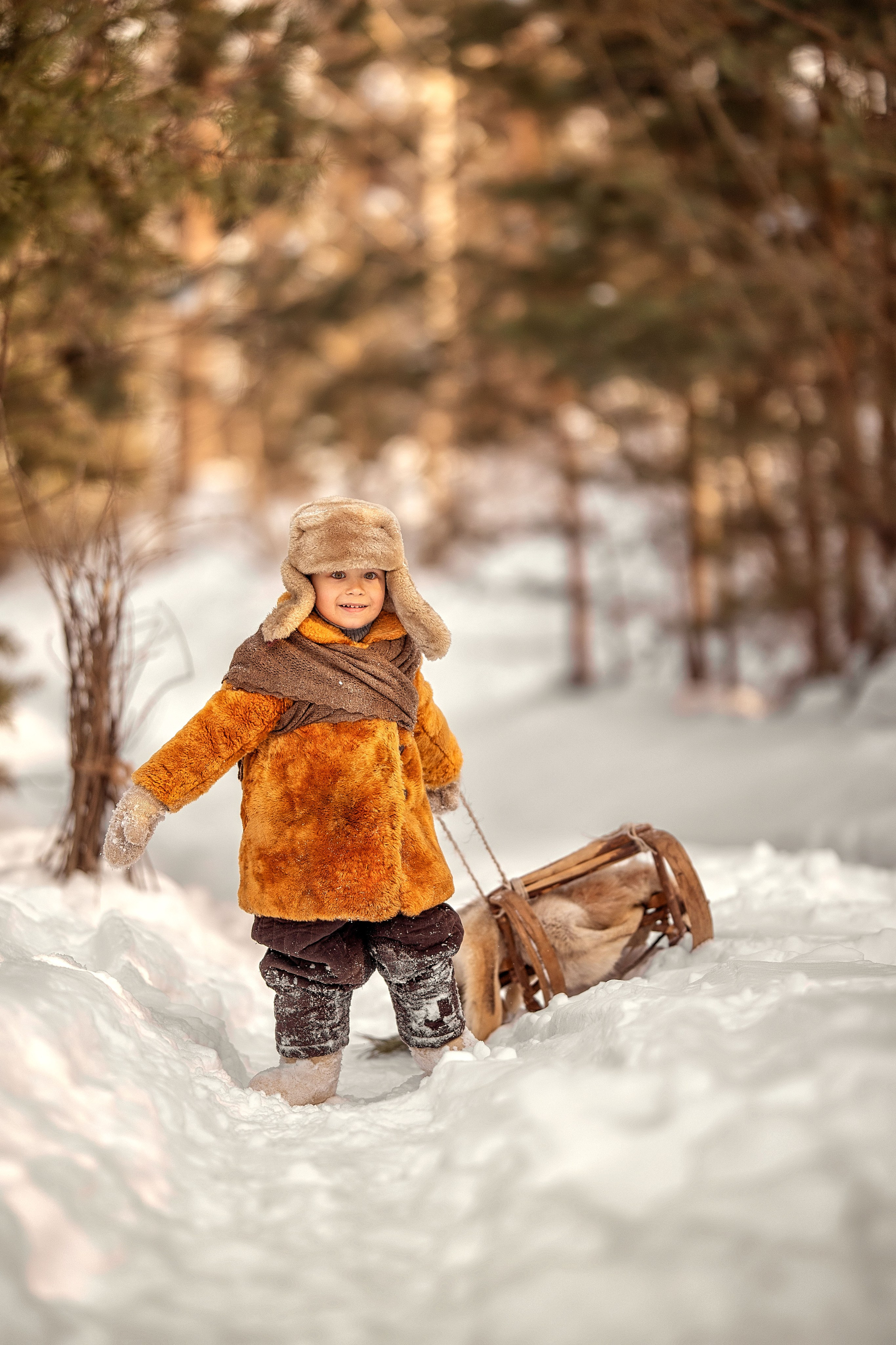 Зимние забавы. Елена Чернигина семейный и детский фотограф в Нижнем Новгороде и Бор
