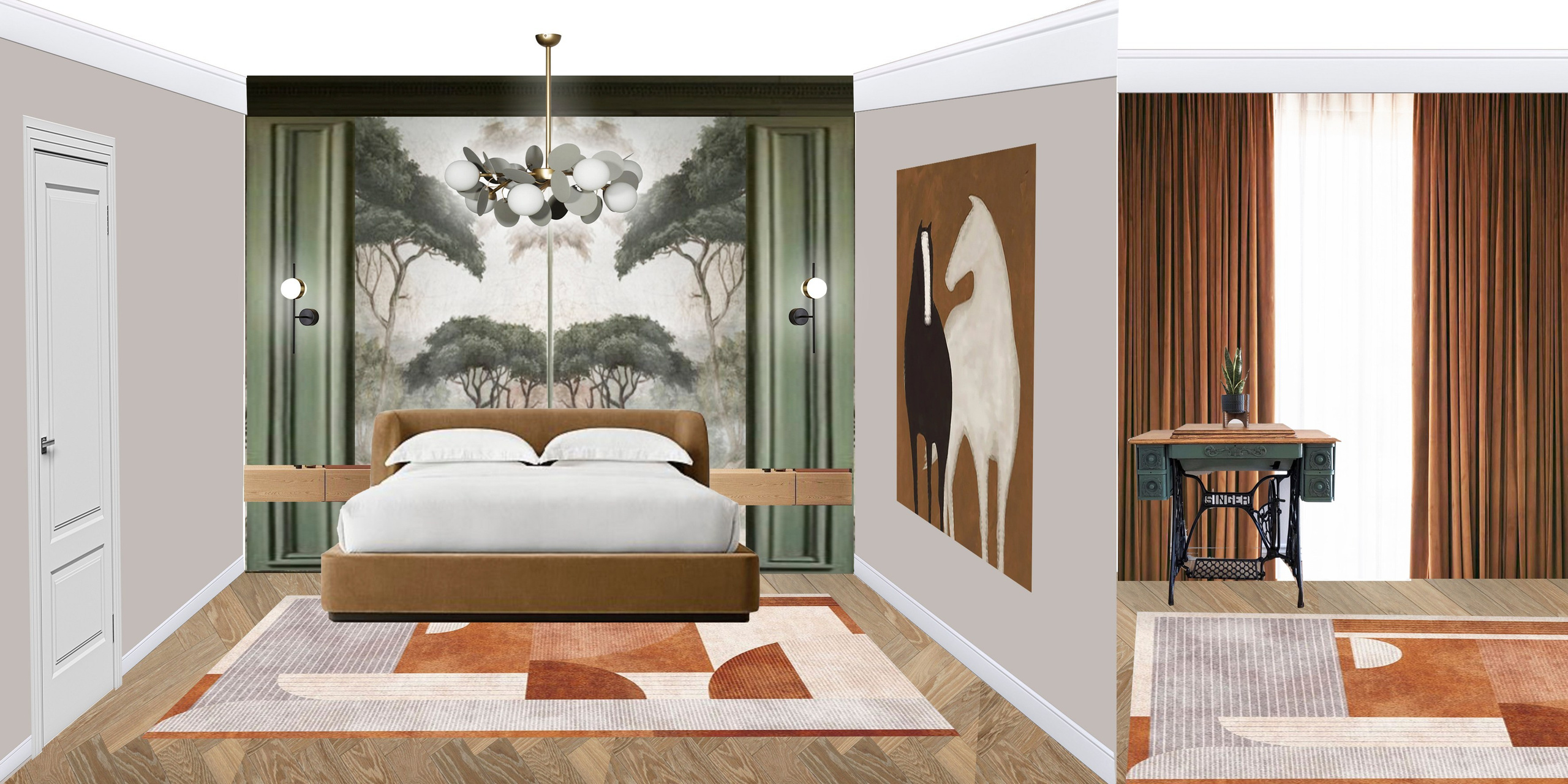 «Три в одном: компромисс как искусство». Modern Muf: студия интерьерного дизайна