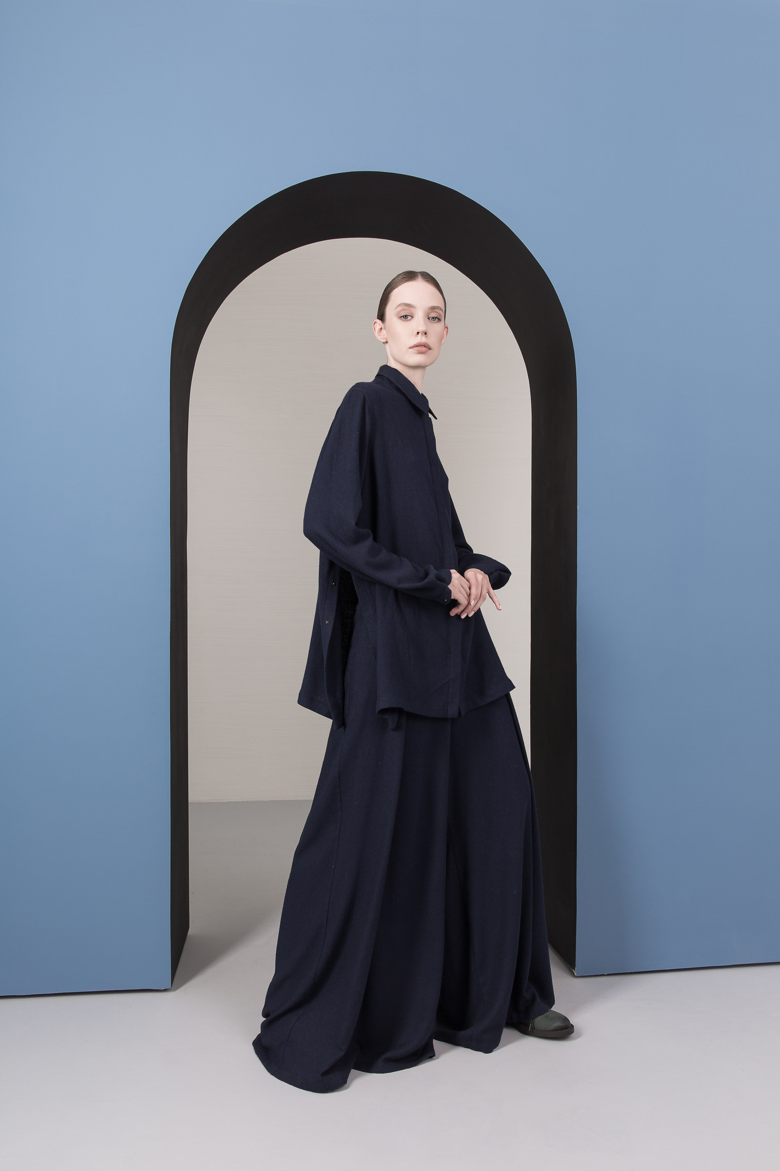 LookBook Winter 2022-2023 fo CROKI. Photographer Anna Arzamastseva