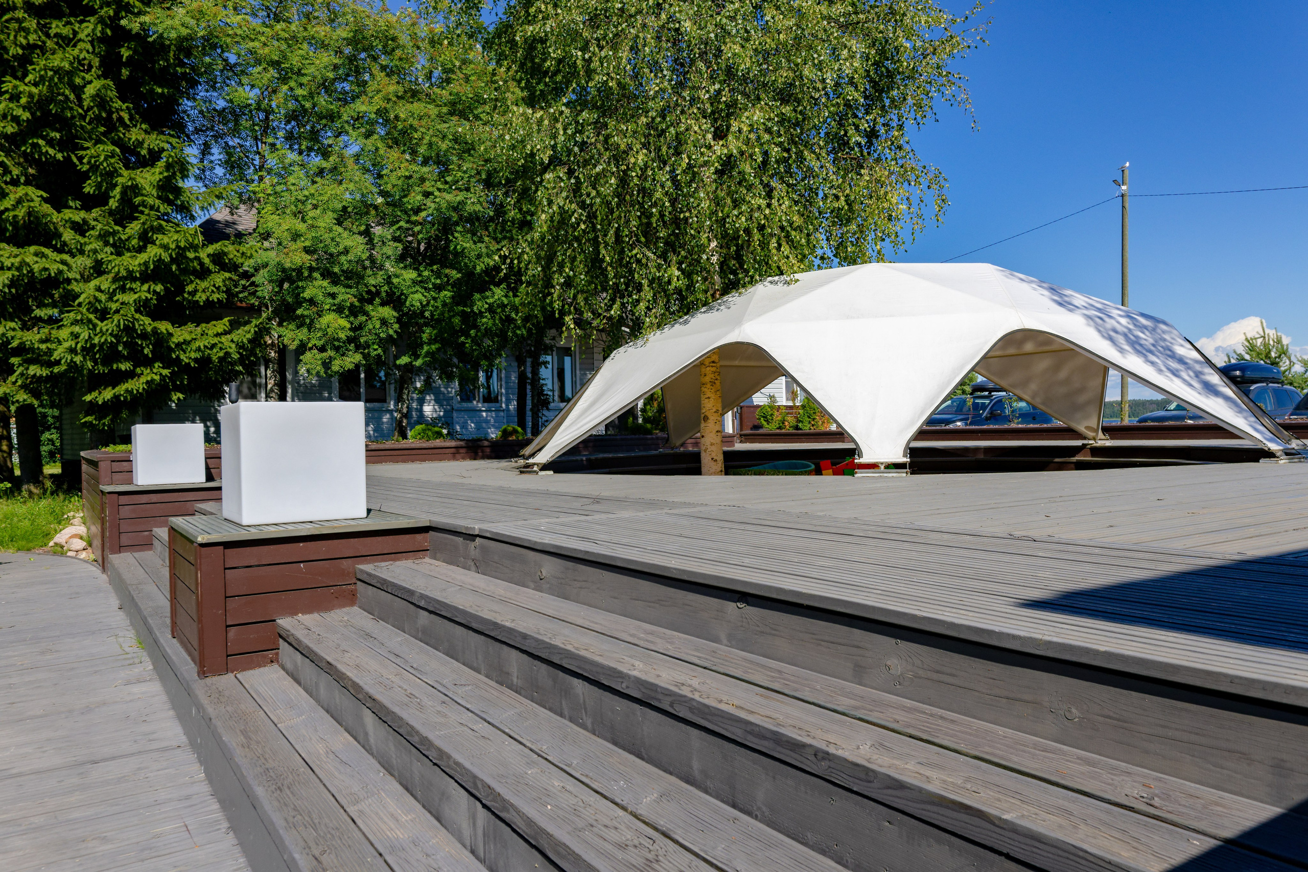 Гостевые дома «Уксунлахти» (деревня Ууксу). Аэросъемка. Фото и Видео в Карелии. Алексей Фрилунд