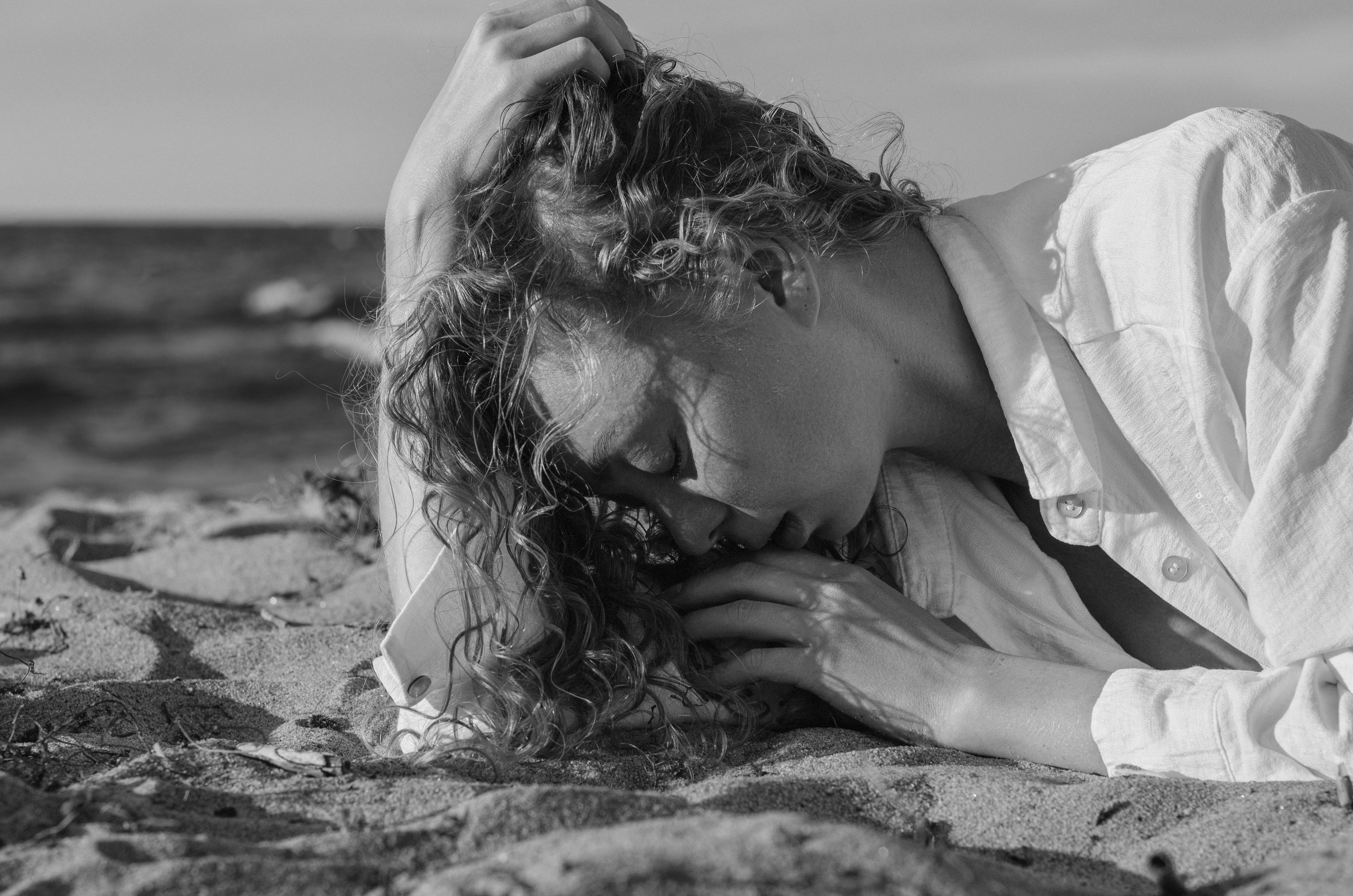 Пляжная фотосъемка для С. Портретный и репортажный фотограф в Санкт-Петербурге Варвара Жукова