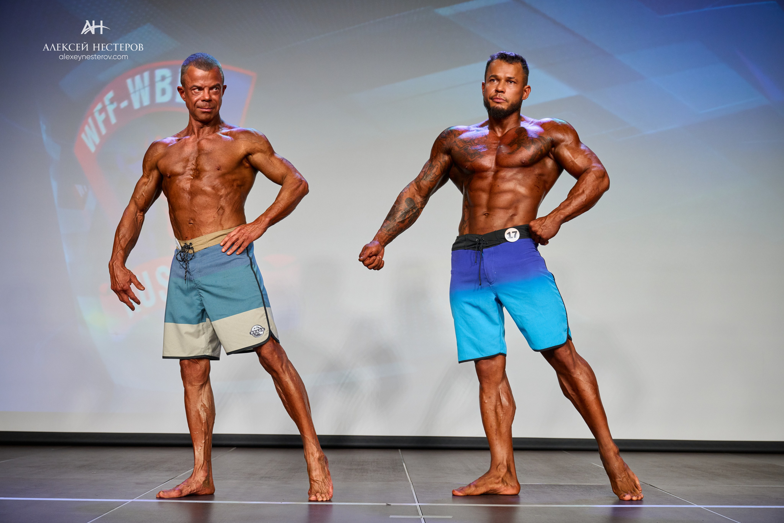 Фото с турнира «Прометей 2, WFF-WBBF Russia» 26 октября 2025. Спортивный фитнес фотограф Алексей Нестеров