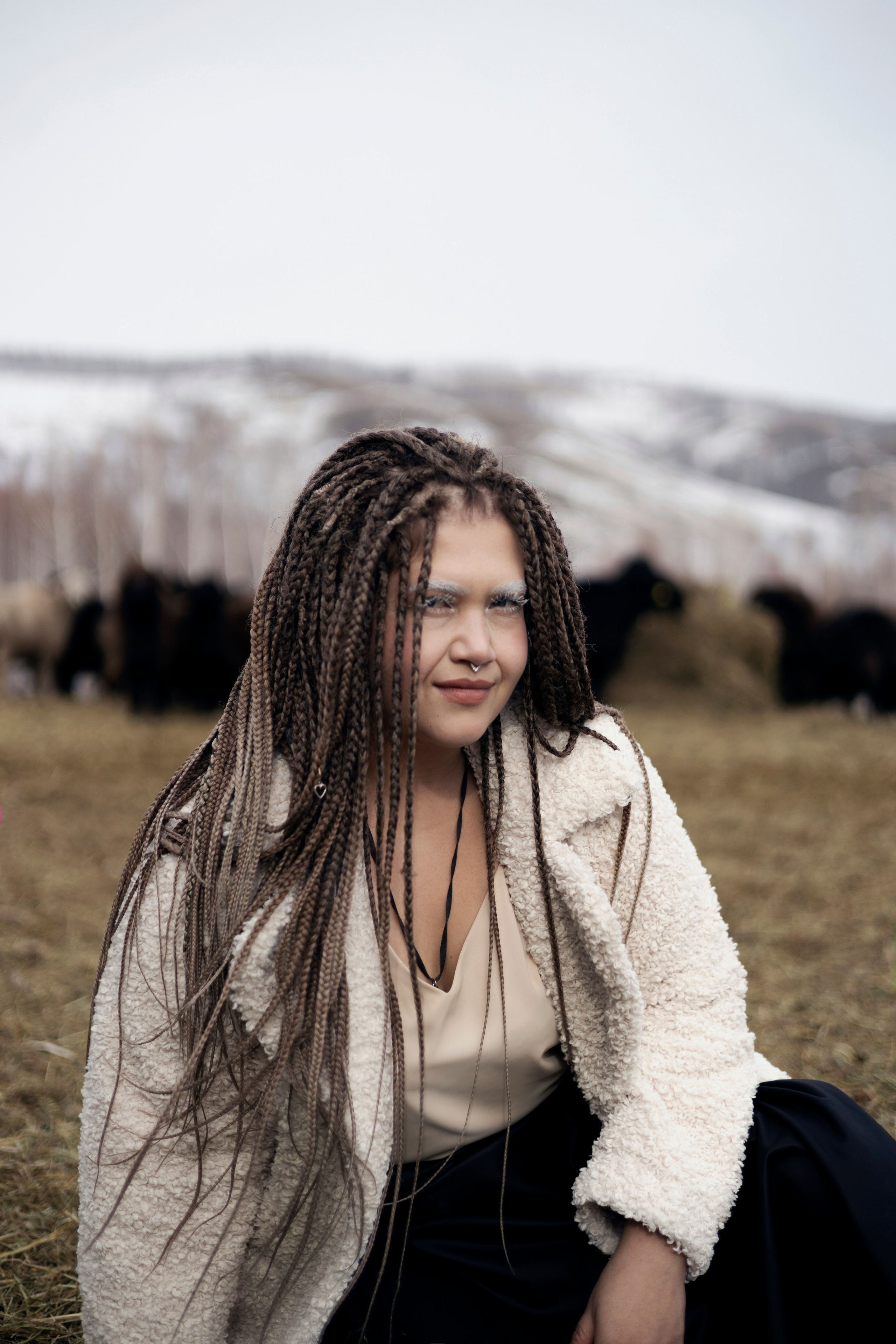 Портрет с животными. Портретный фотограф в Норильске Ирина Маникова