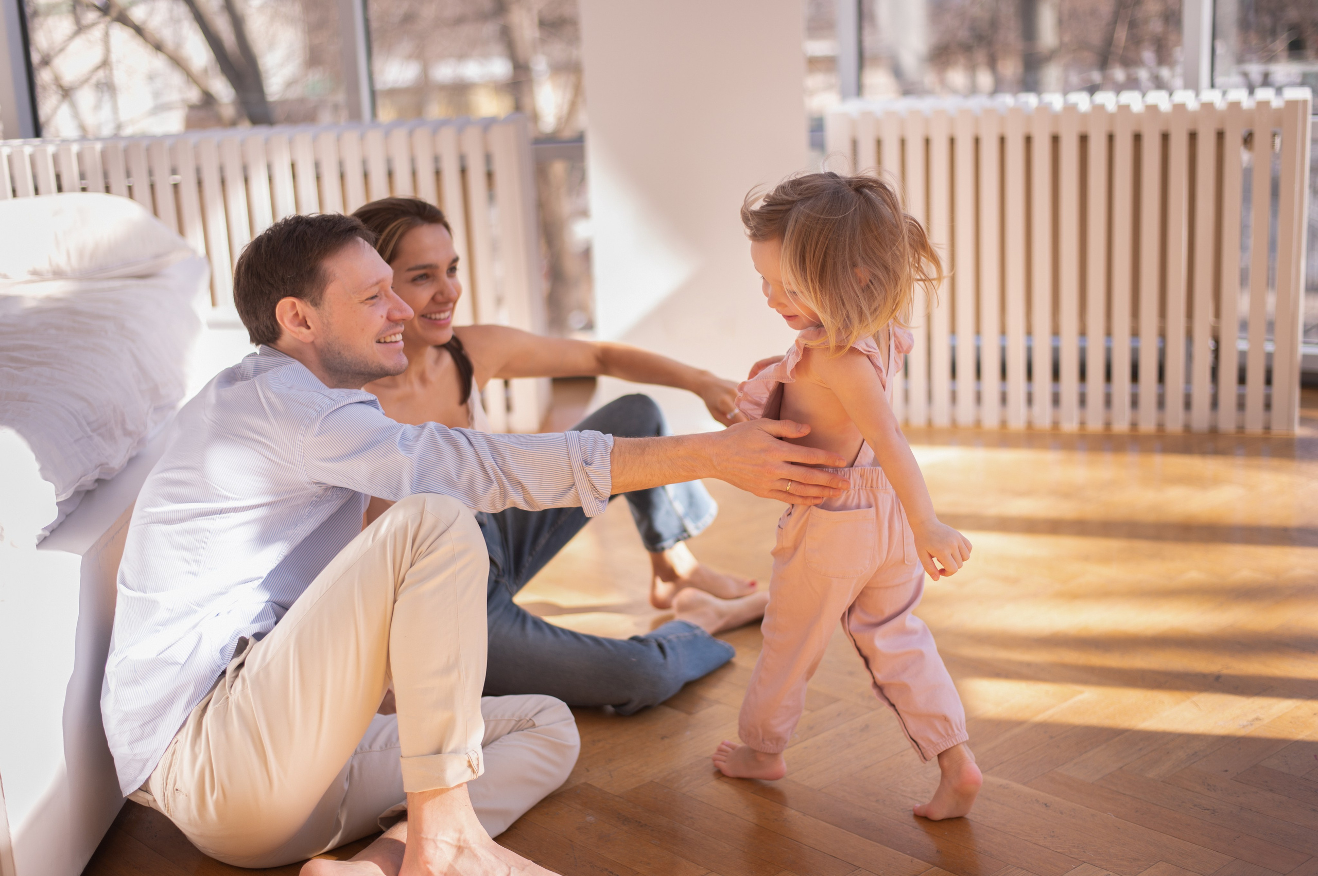 Семейная съёмка в студии. Семейный и детский фотограф в Москве Анна Оськина
