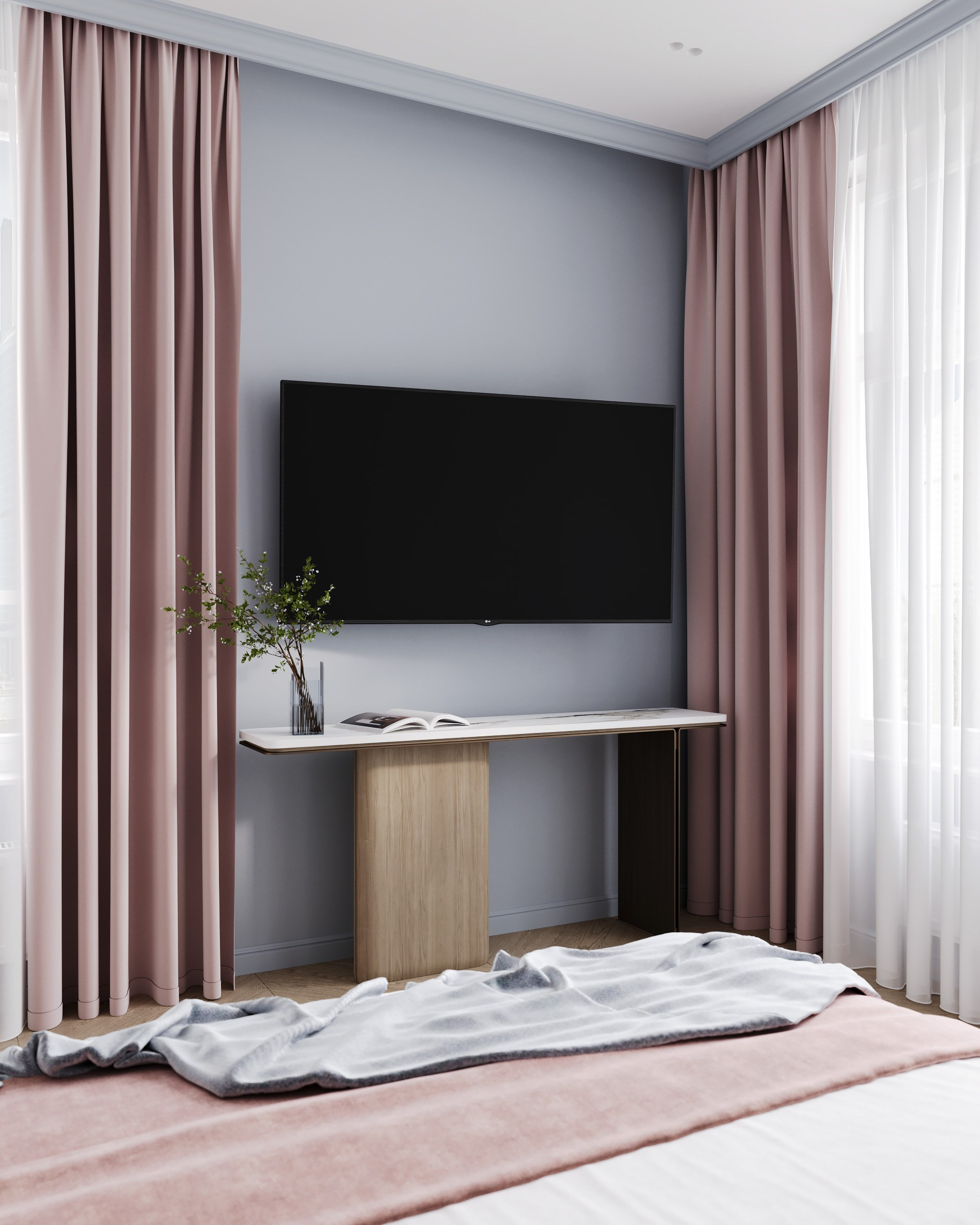 Проект 9 ЖК Западный порт 80 м². Artstudio17 Дизайн-студия Ирины Чабан в Москве