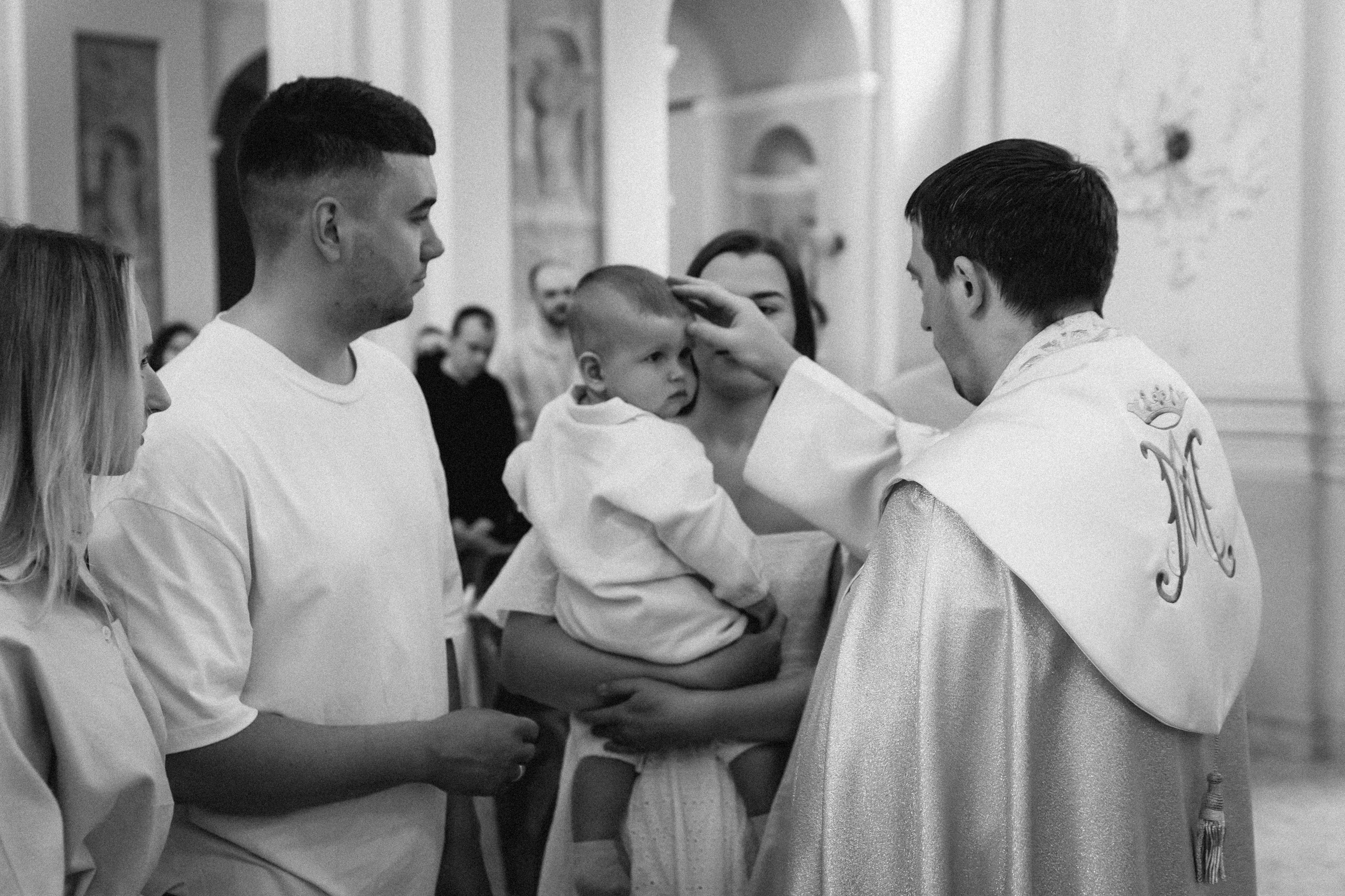 Крещение Макара. Семейный фотограф Минск Усова Ольга